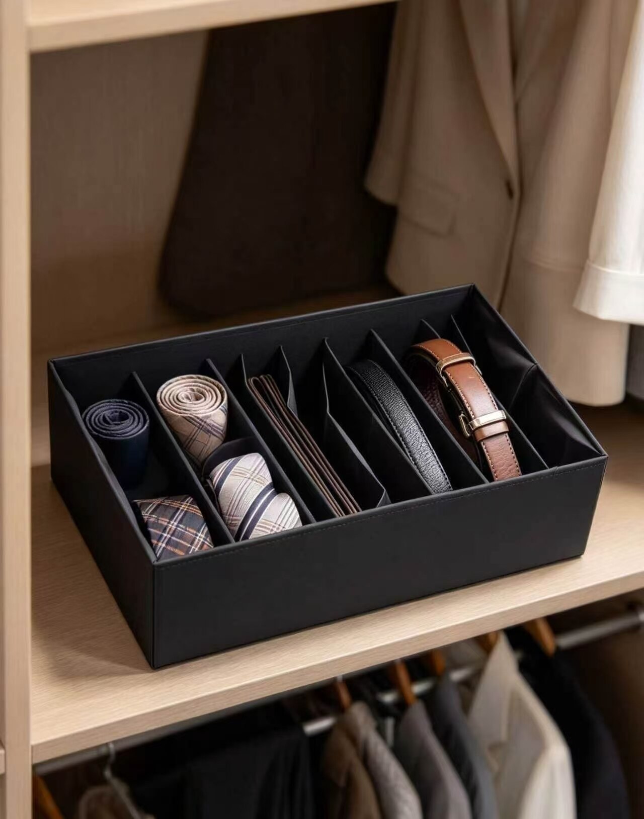 Ink Shadow Ripple Folding Storage Box 2