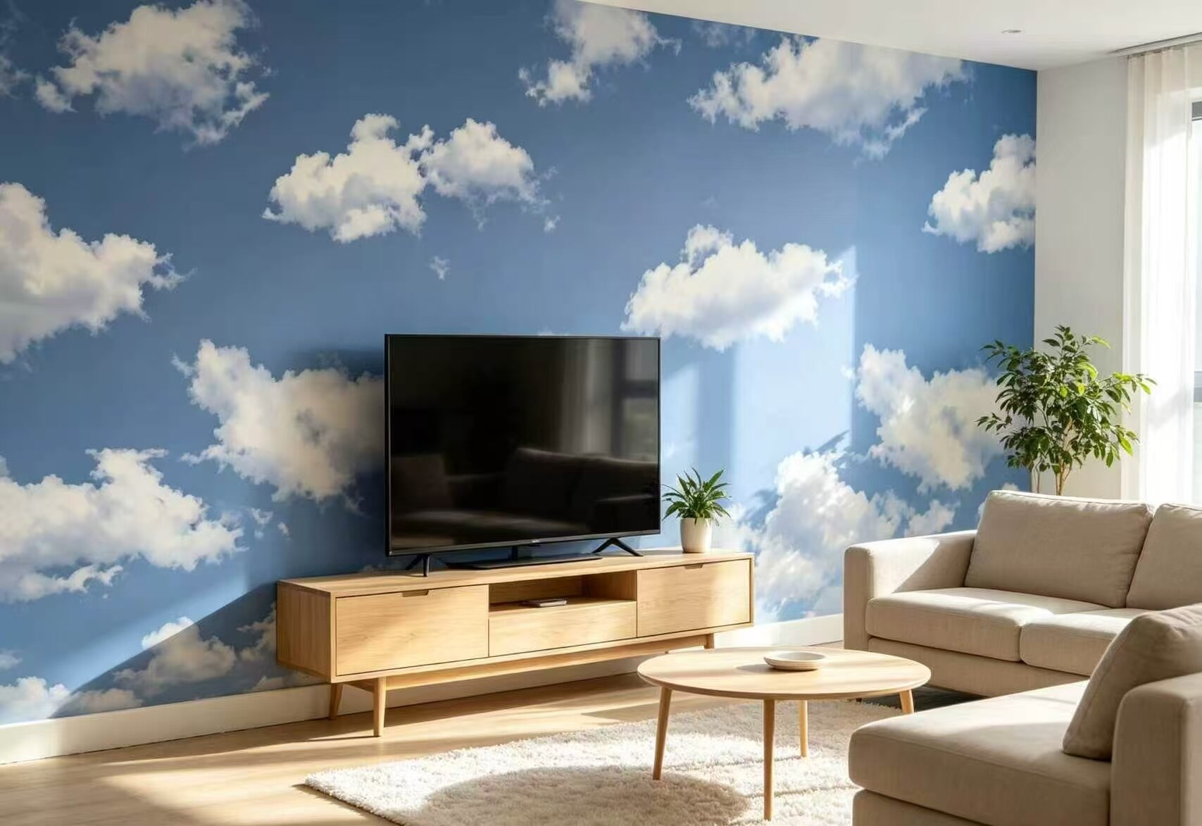 Dreamy Purple Cloud Wallpaper 2