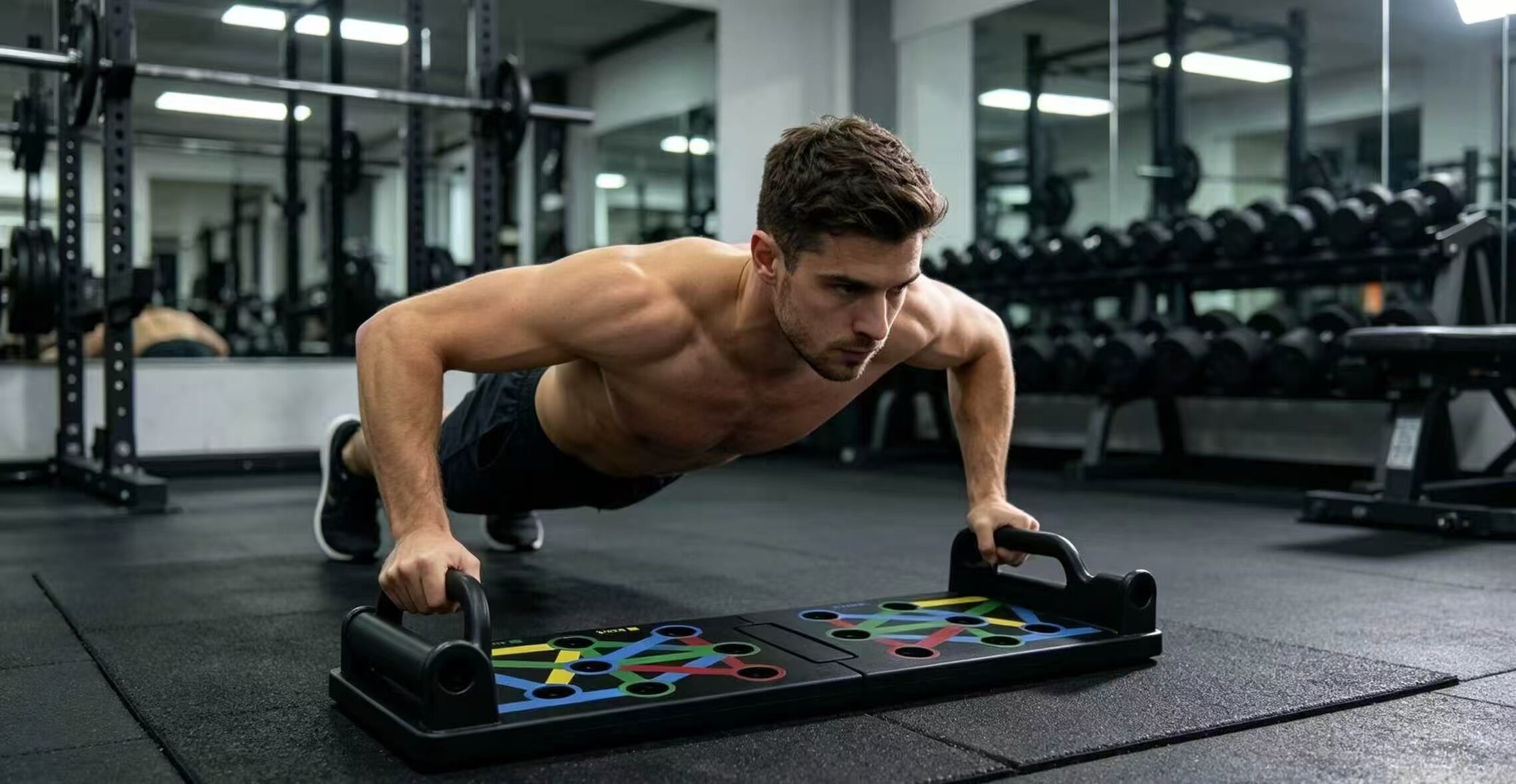Color-Coded Split Push-Up Board 2