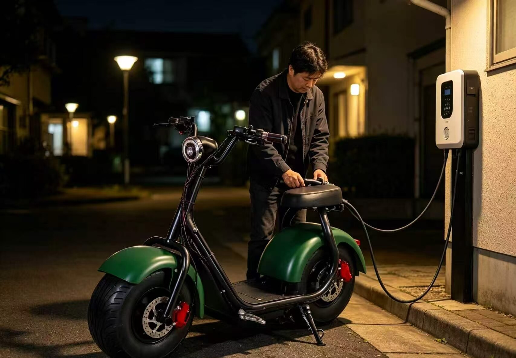 Lvyewide Fat-Tire Leisure Electric Motorcycle 3