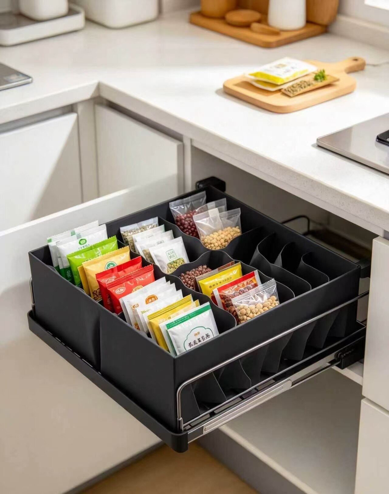 Ink Shadow Ripple Folding Storage Box 4