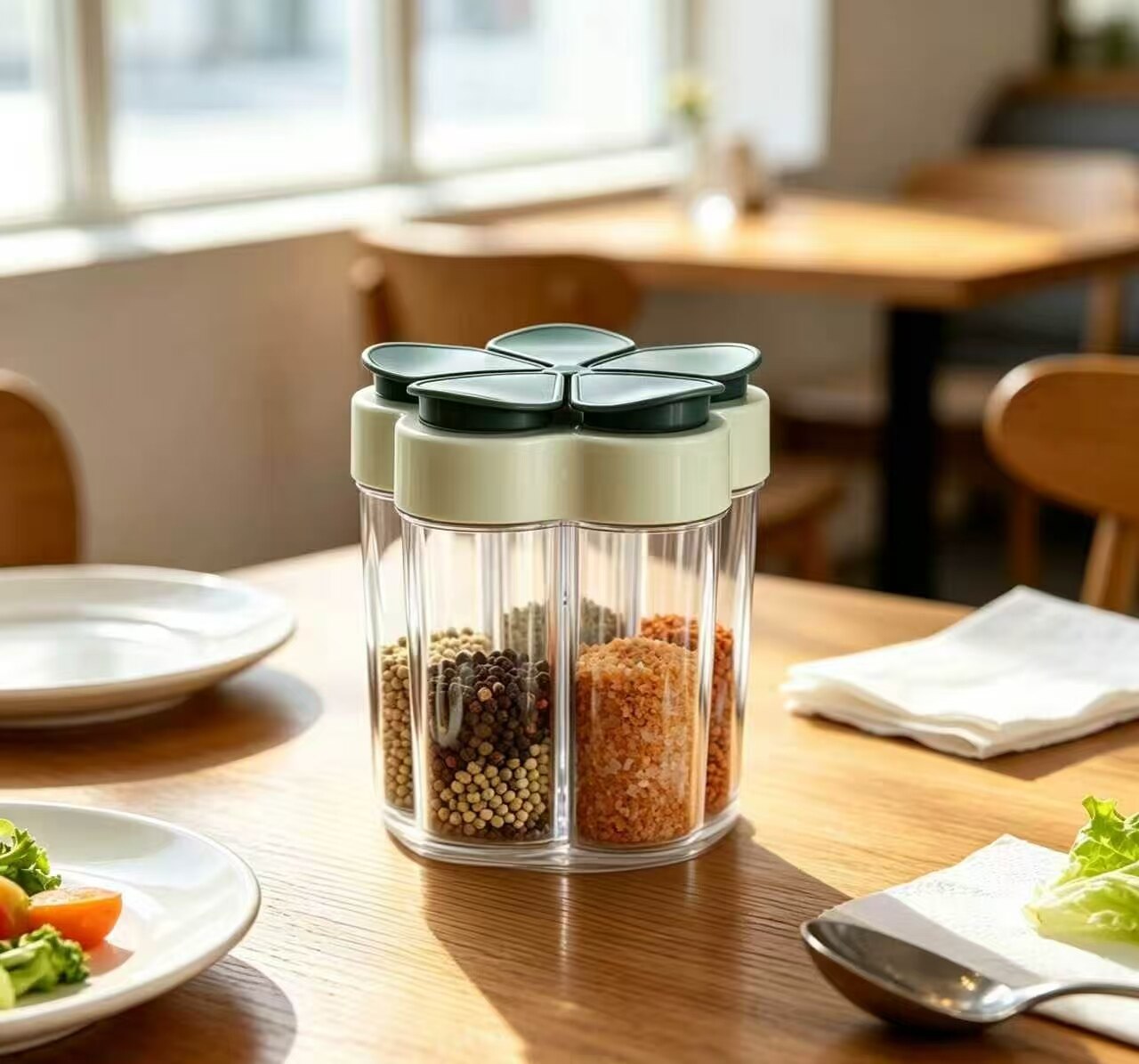 5-Compartment Spice Jar 2