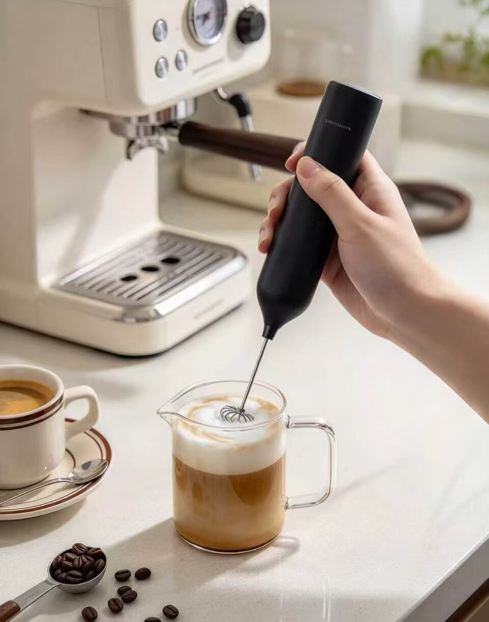 Obsidian Portable Electric Milk Frother 3