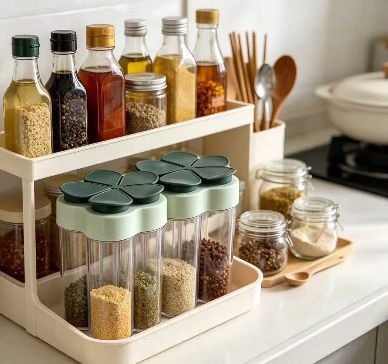 5-Compartment Spice Container 3