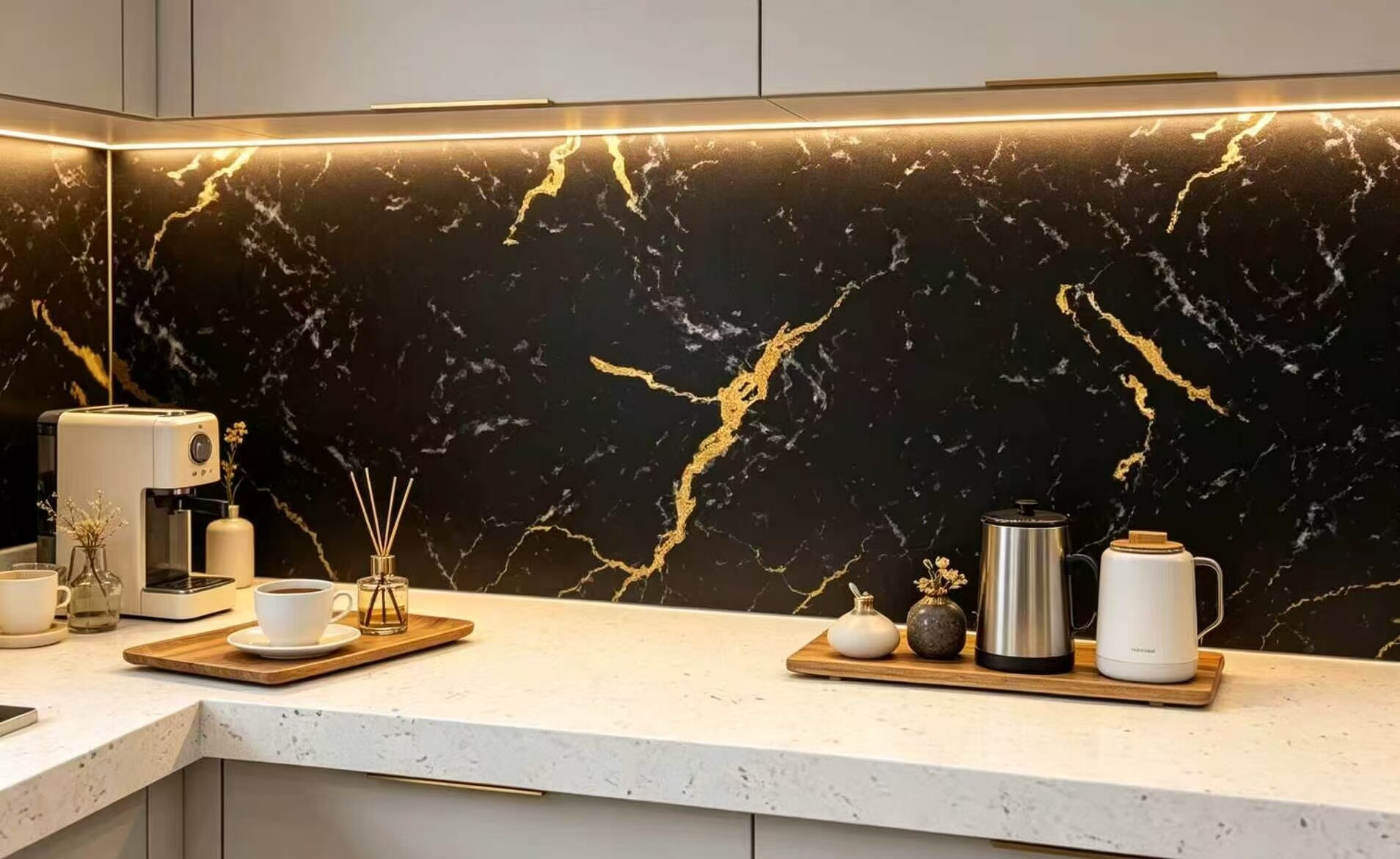 Gold-Plated Black Rock Oil-Stain Sticker 3