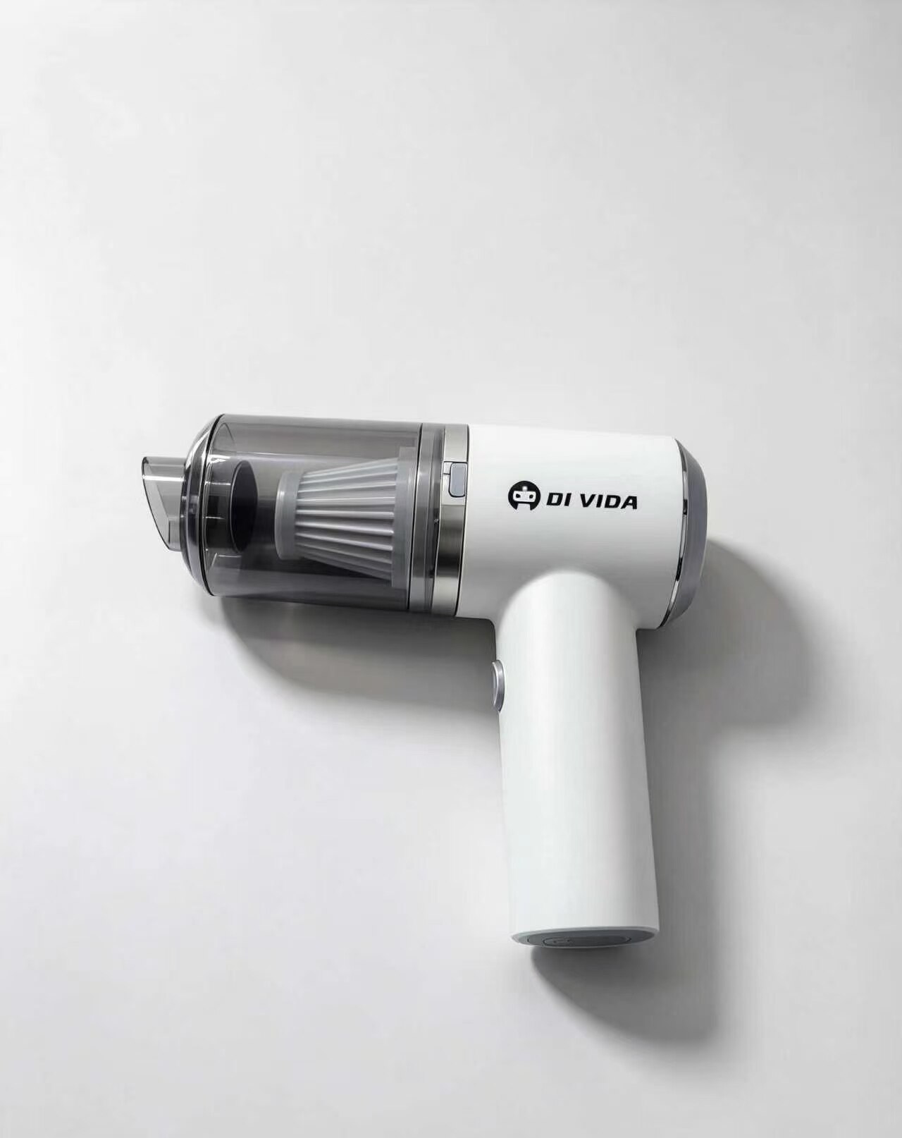 White Feather Dual-Function Portable Vacuum