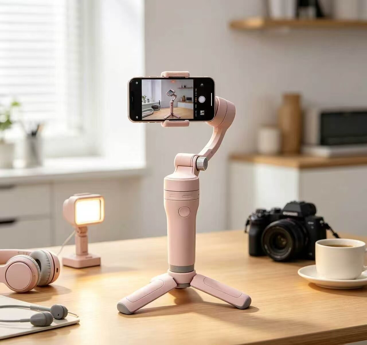 Pink Cherry Blossom Dynamic Gimbal 2