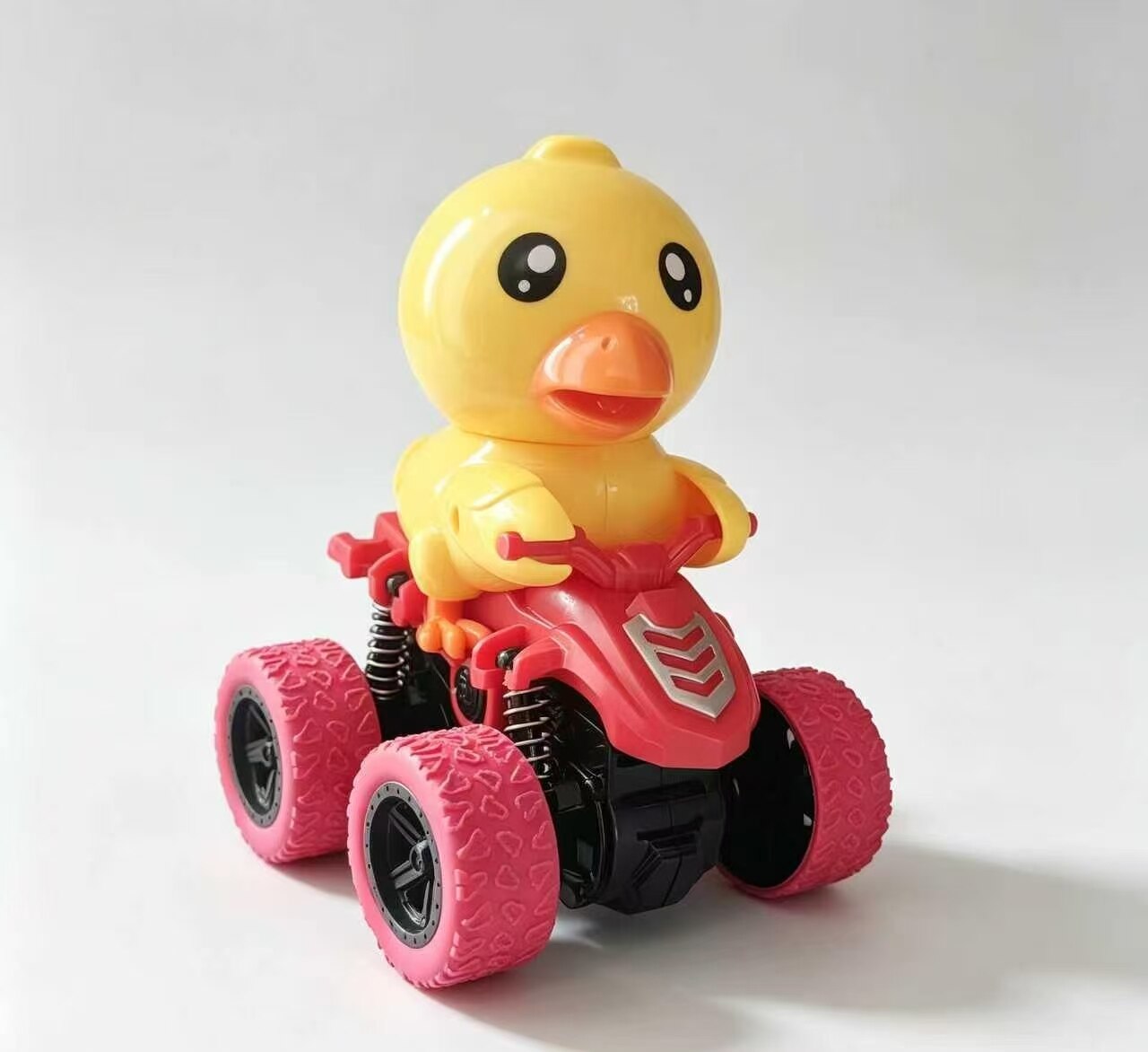 Cute Big-Eyed Duck Stunt Car