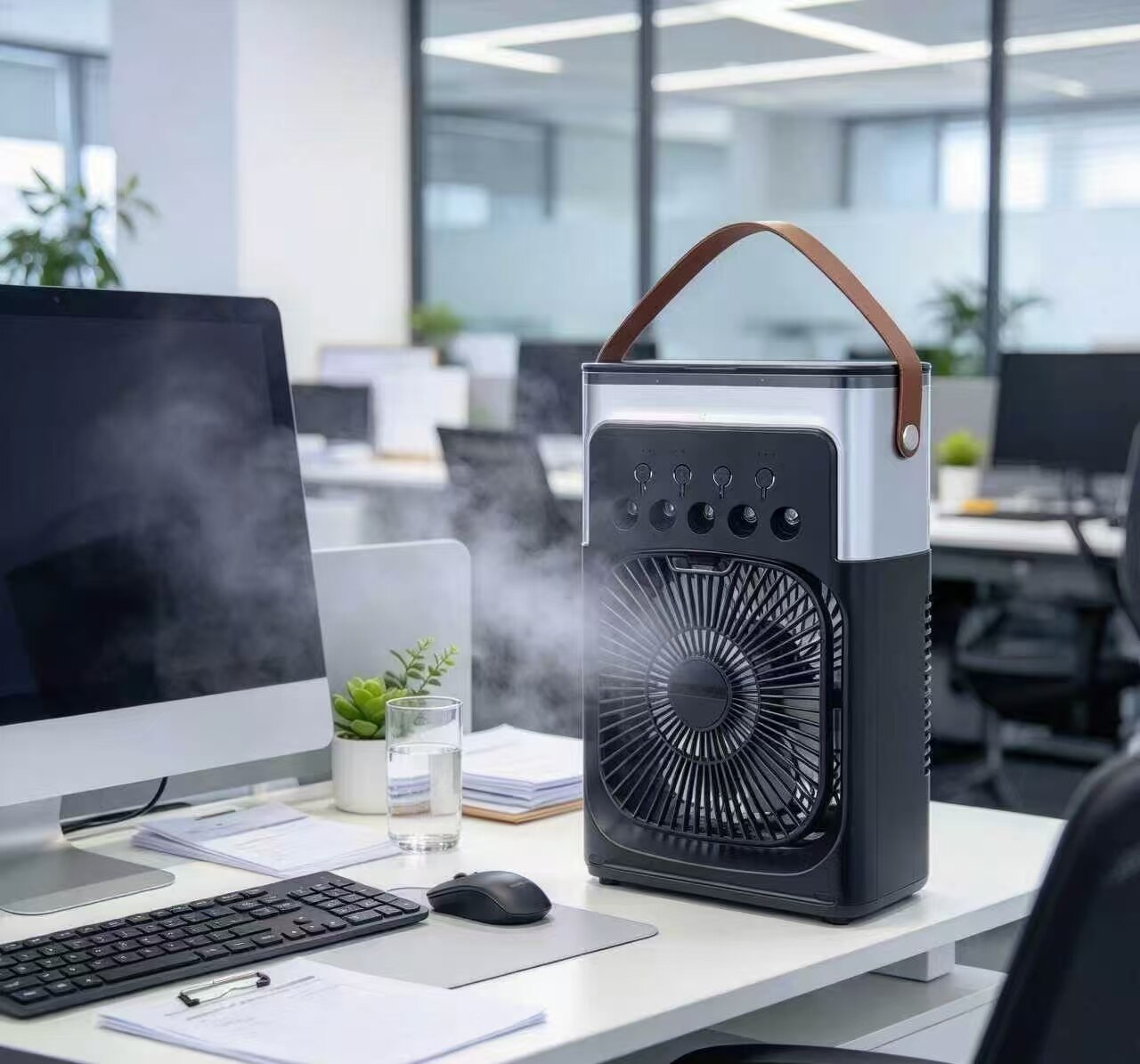 Silver-Black Atomized Air Cooler 4