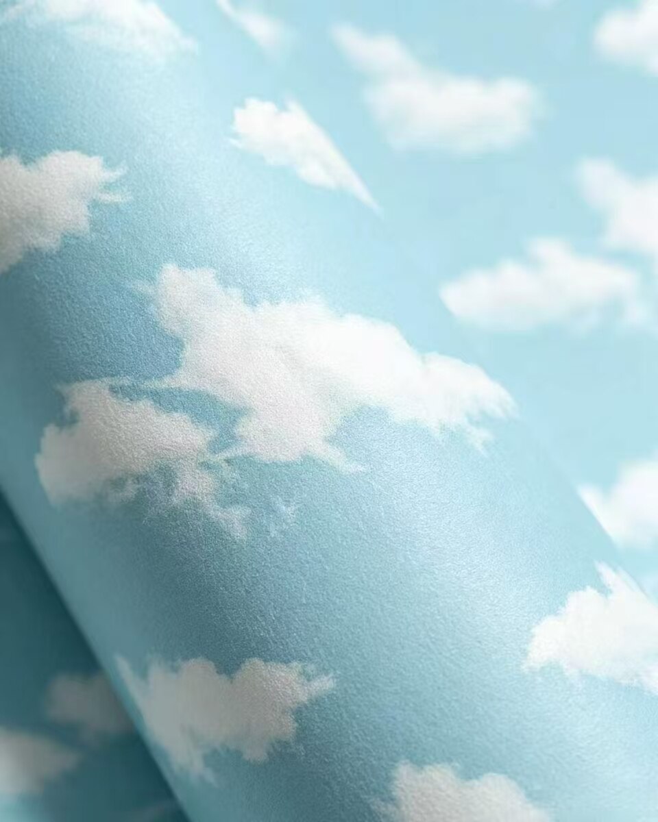 Fresh and Healing Blue Sky Clouds Wallpaper 5