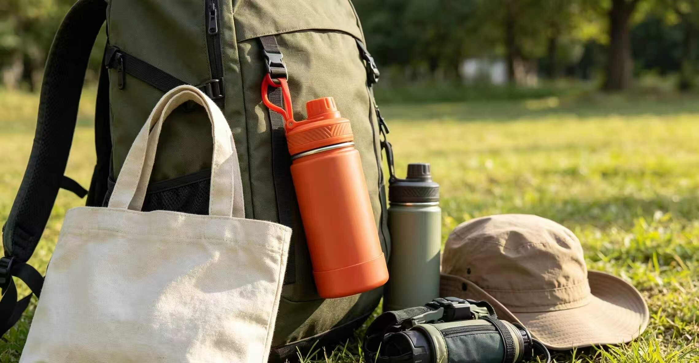 Warm Orange Swirl Lid Thermos 4