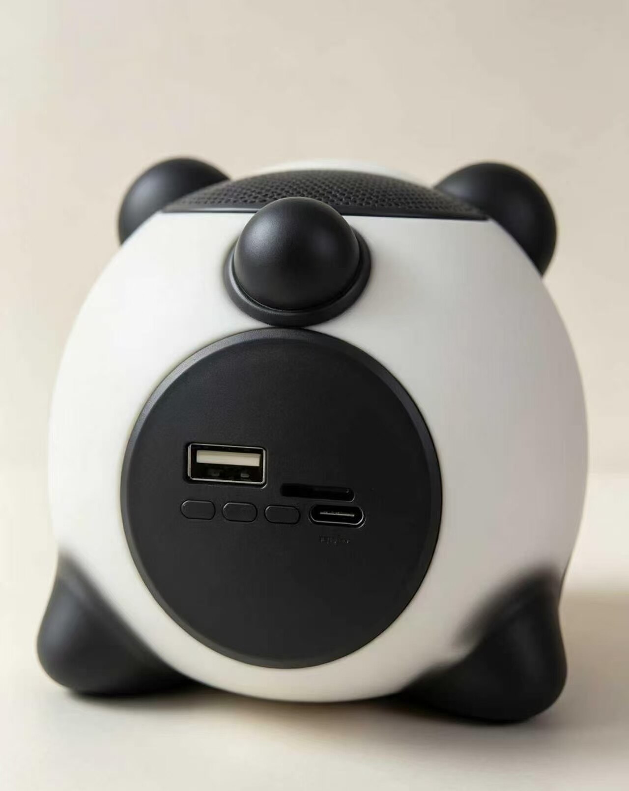 Black & White Panda Bluetooth Speaker 5