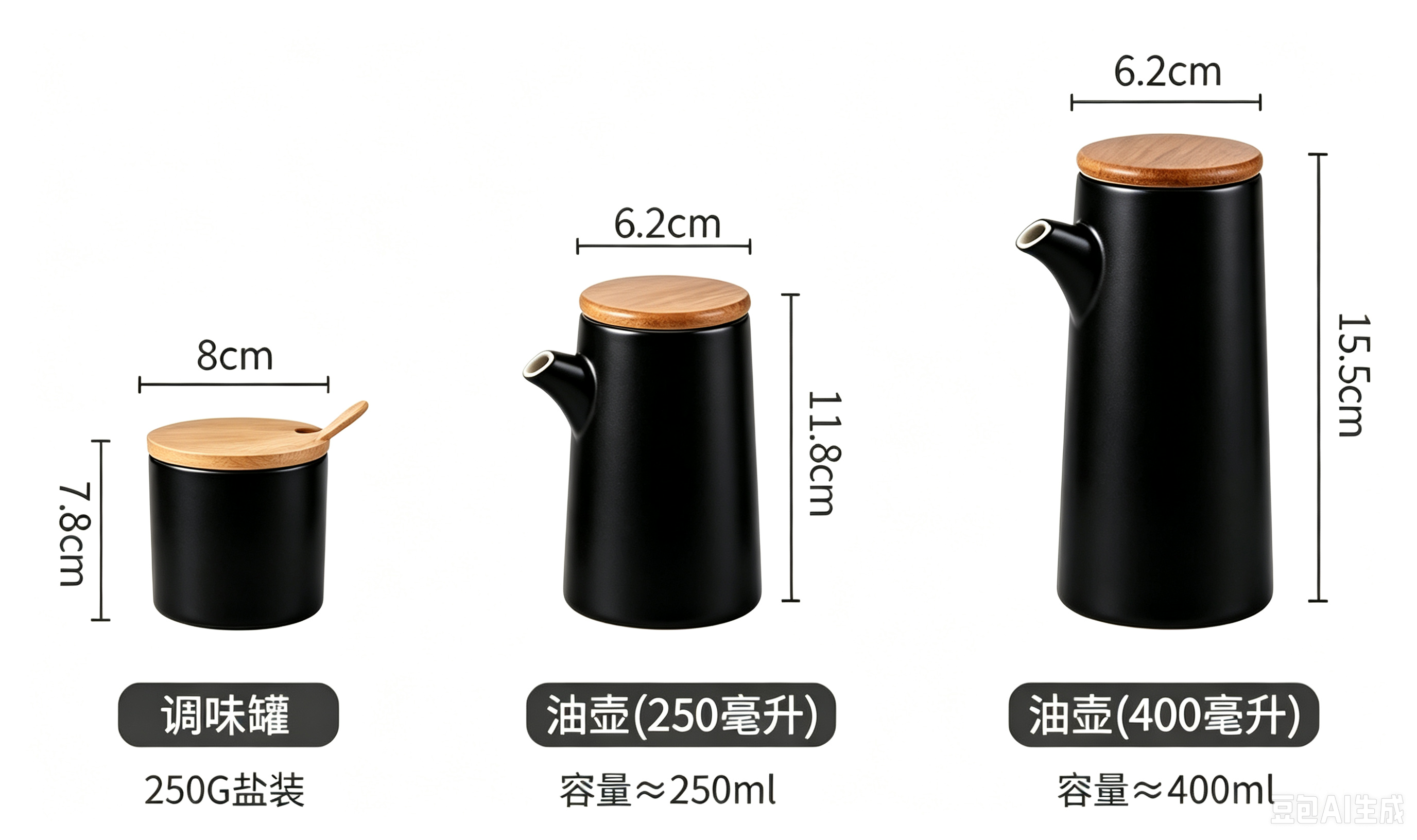 Ink Shadow Trio Seasoning Set 5