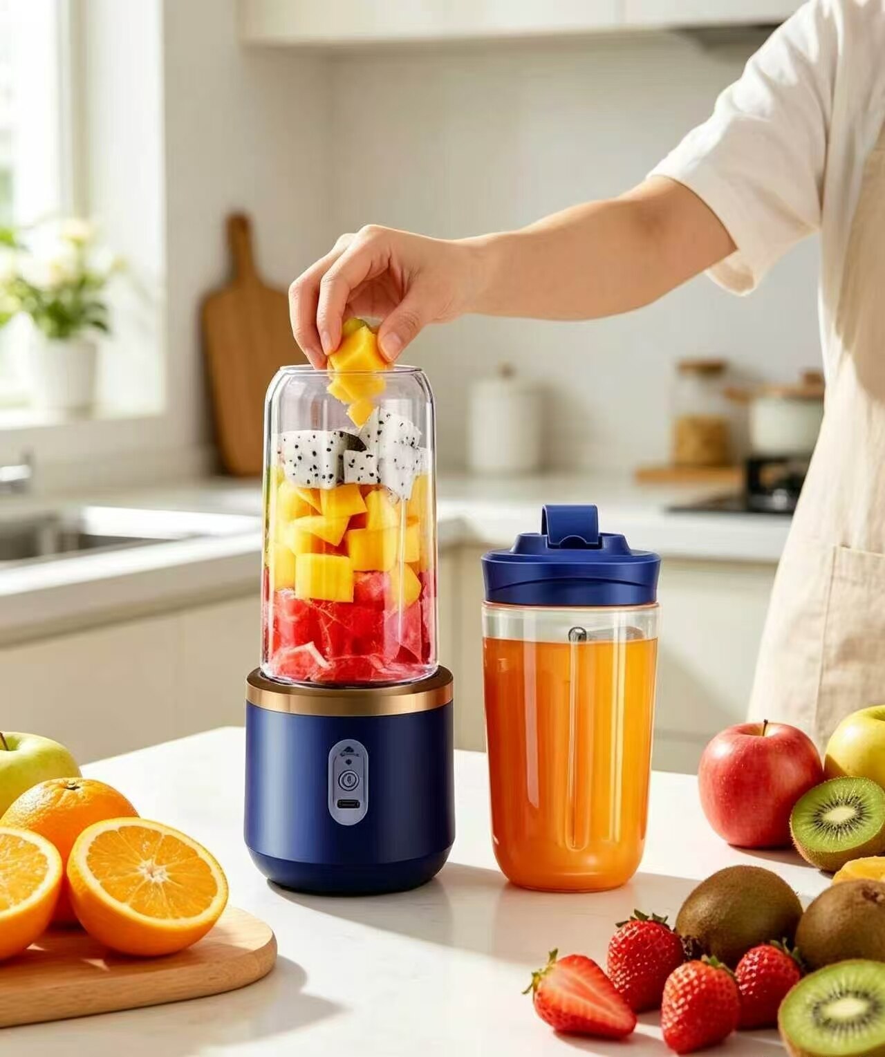 Dual-Cup Juice Blender 5