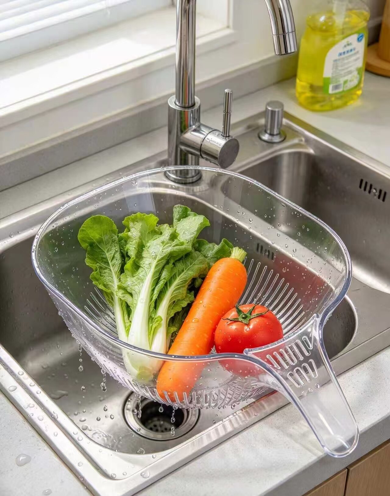 Streamlined Spout Drain Basket 4