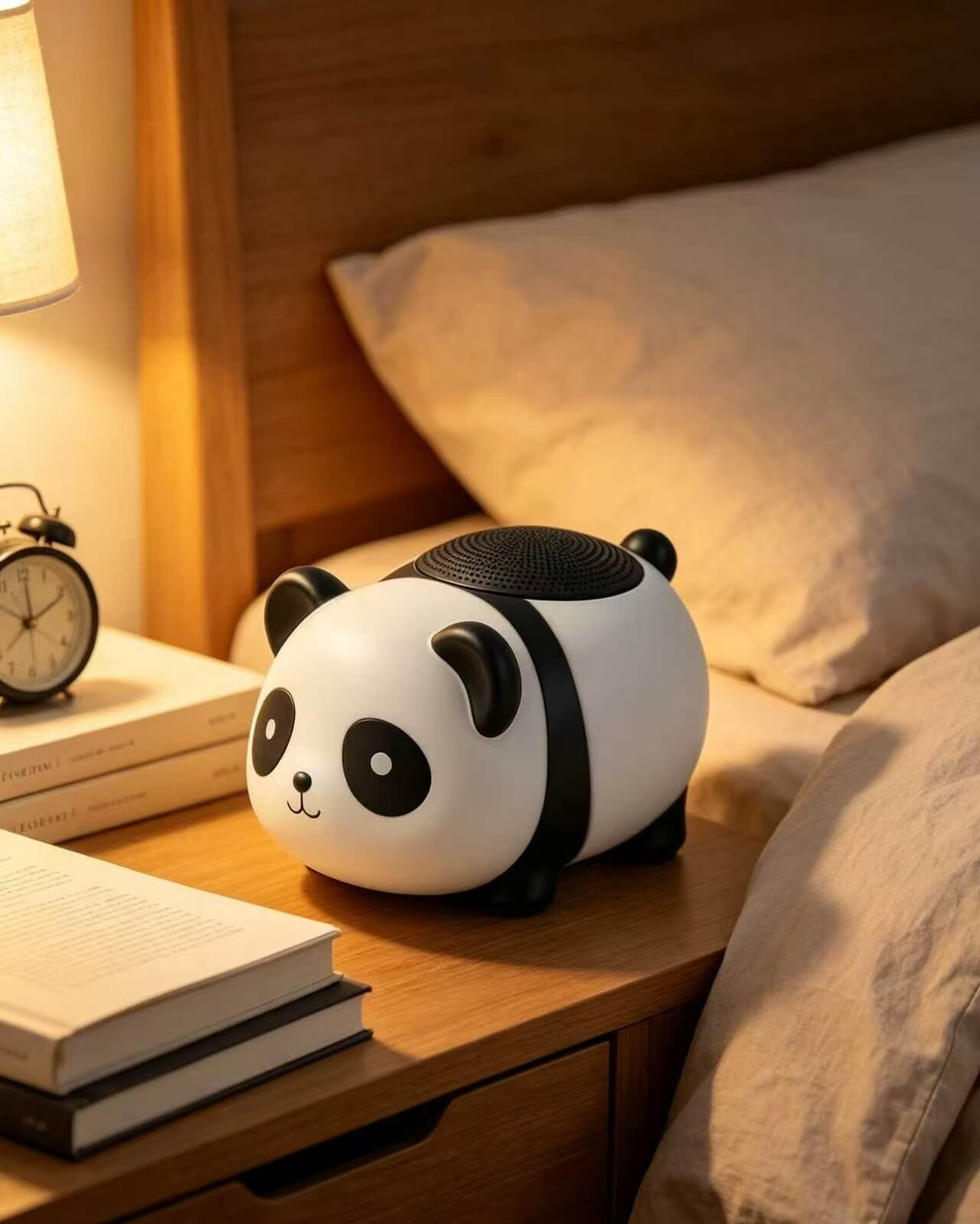 Black and White Panda Bluetooth Speaker 3