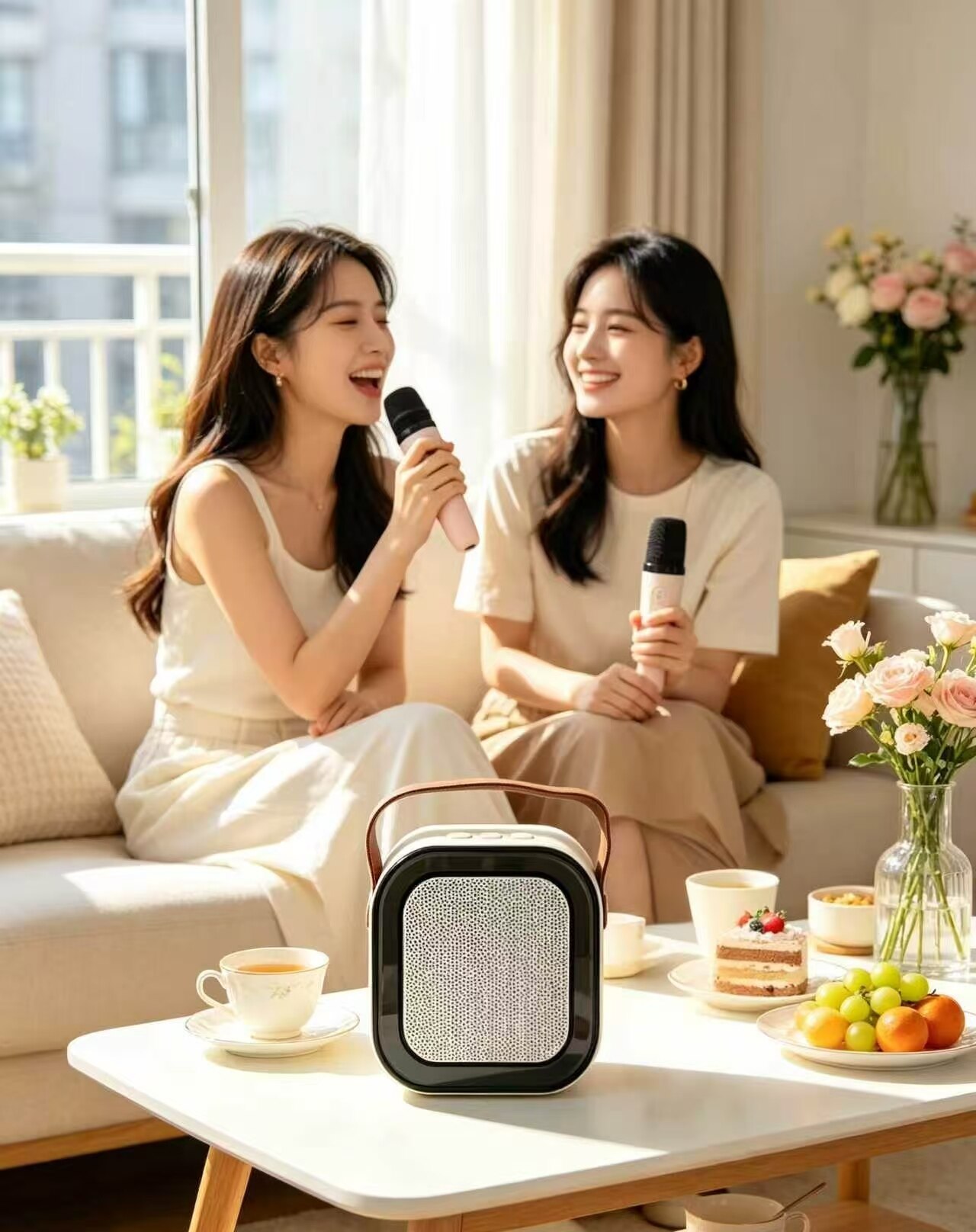 Retro Portable Karaoke Speaker 2