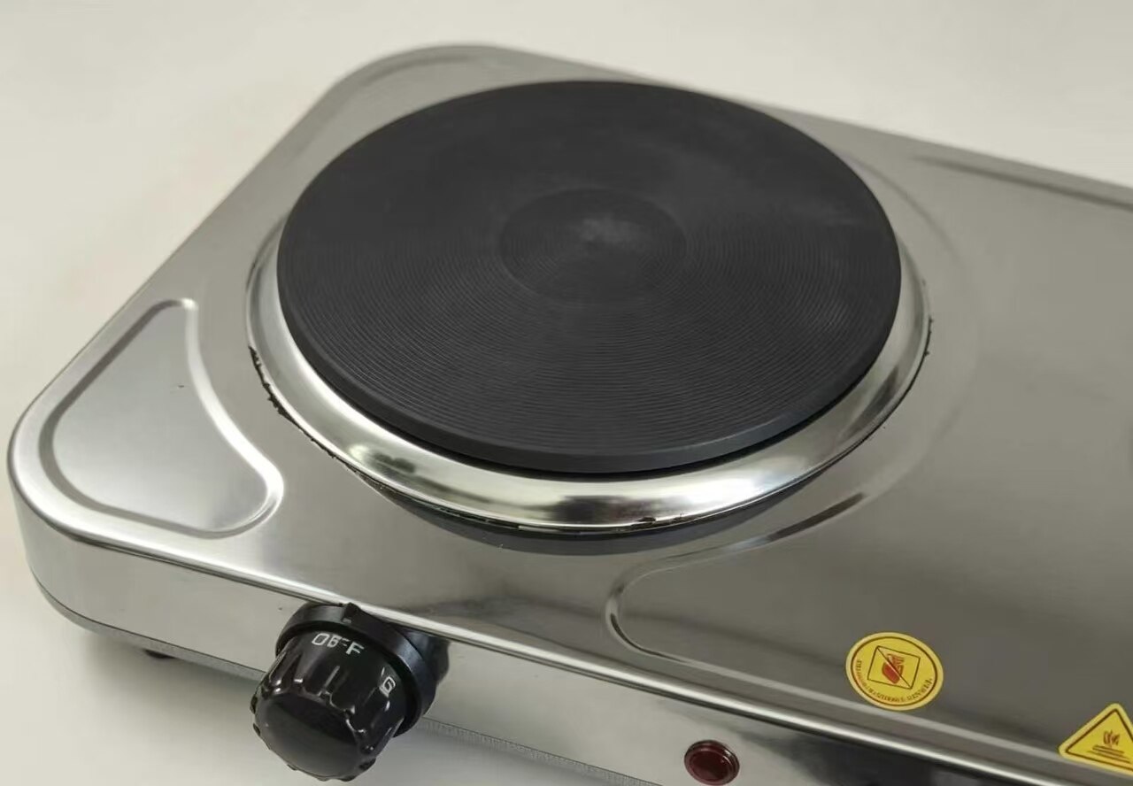 Silver Shield Dual-Drive Desktop Electric Stove 5