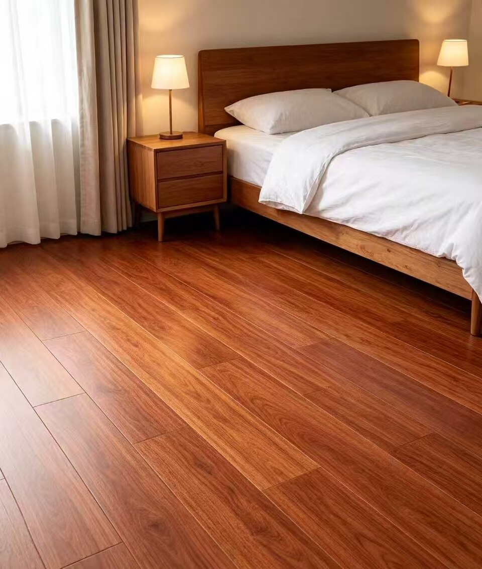 Natural Wood Grain Self-Adhesive Flooring Tile 3