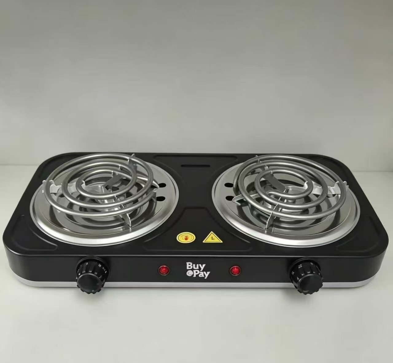 Black Xuan Dual-Burner Portable Electric Stove