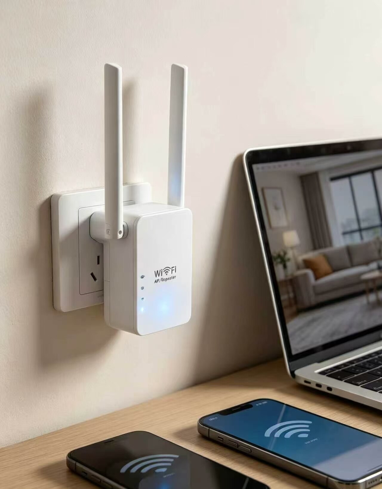 Pure White Wings Signal Booster 2