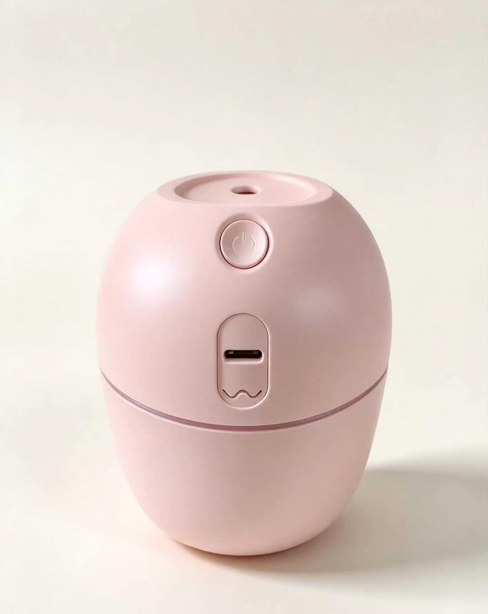 Powder Pink Eggshell Mini Humidifier 5