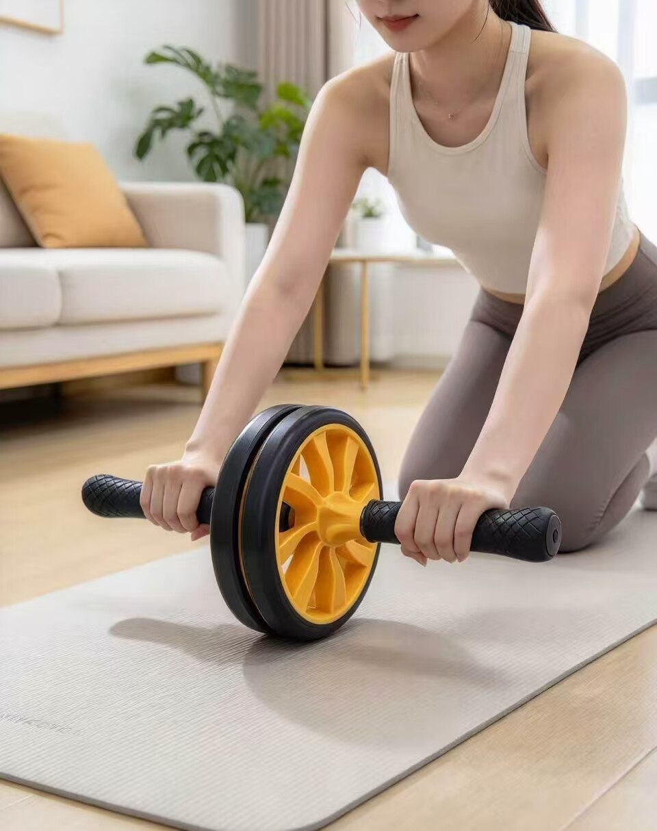 Wenyi Yellow Wheel Abdominal Exerciser 3