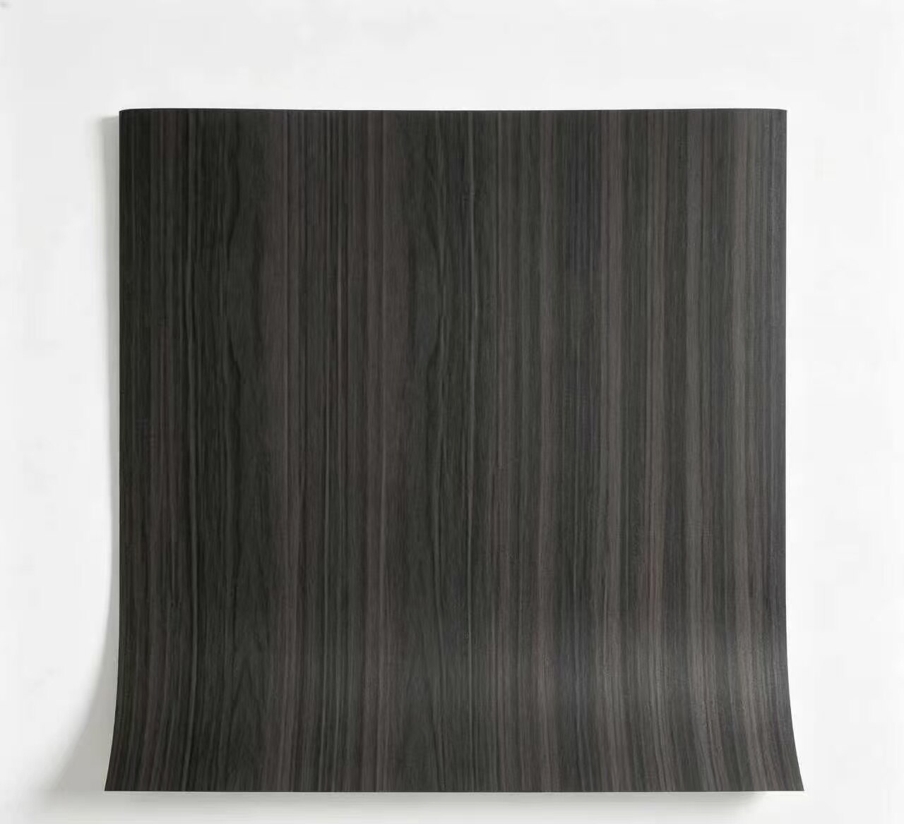 深色胡桃直纹墙贴