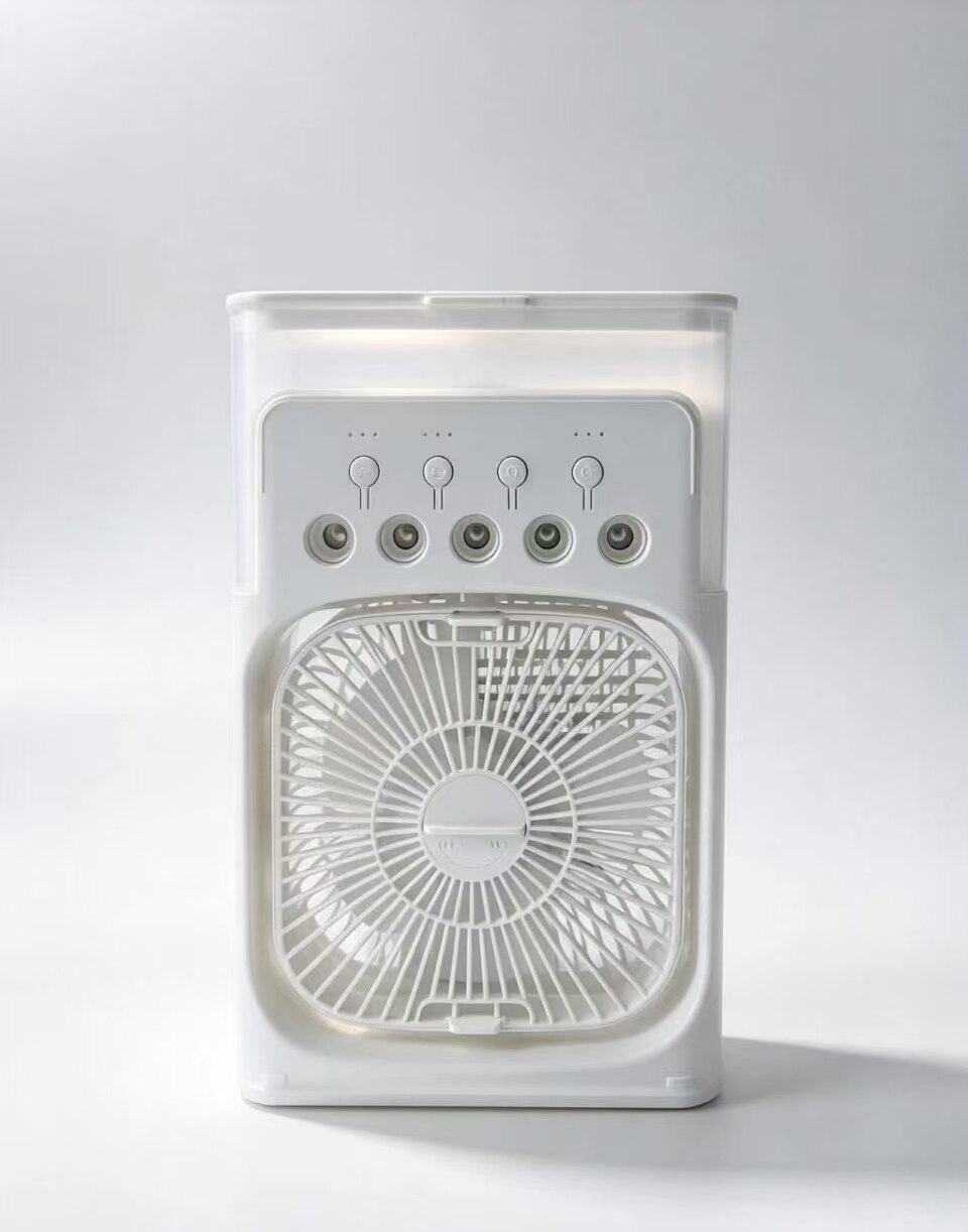 Frost White Desktop Fan