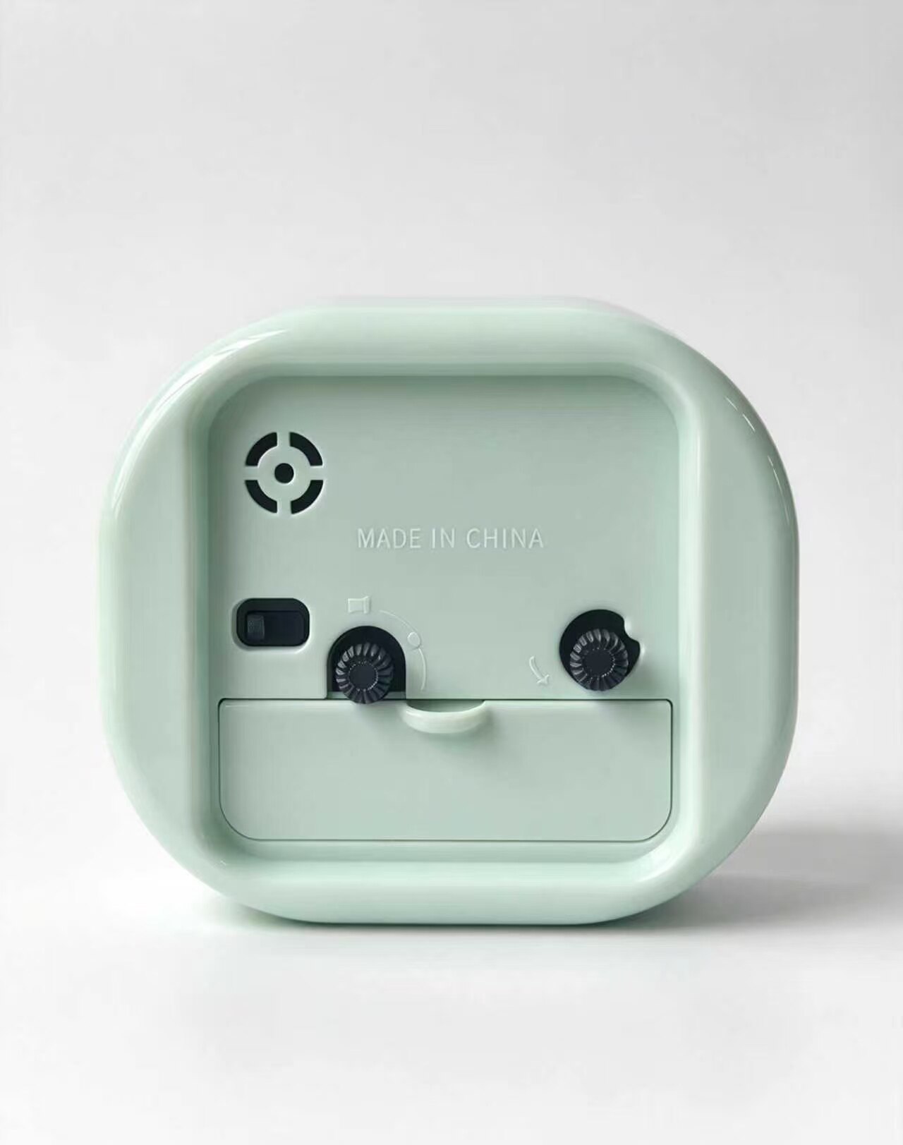 Crystal Four-Leaf Clover Silent Clock 5