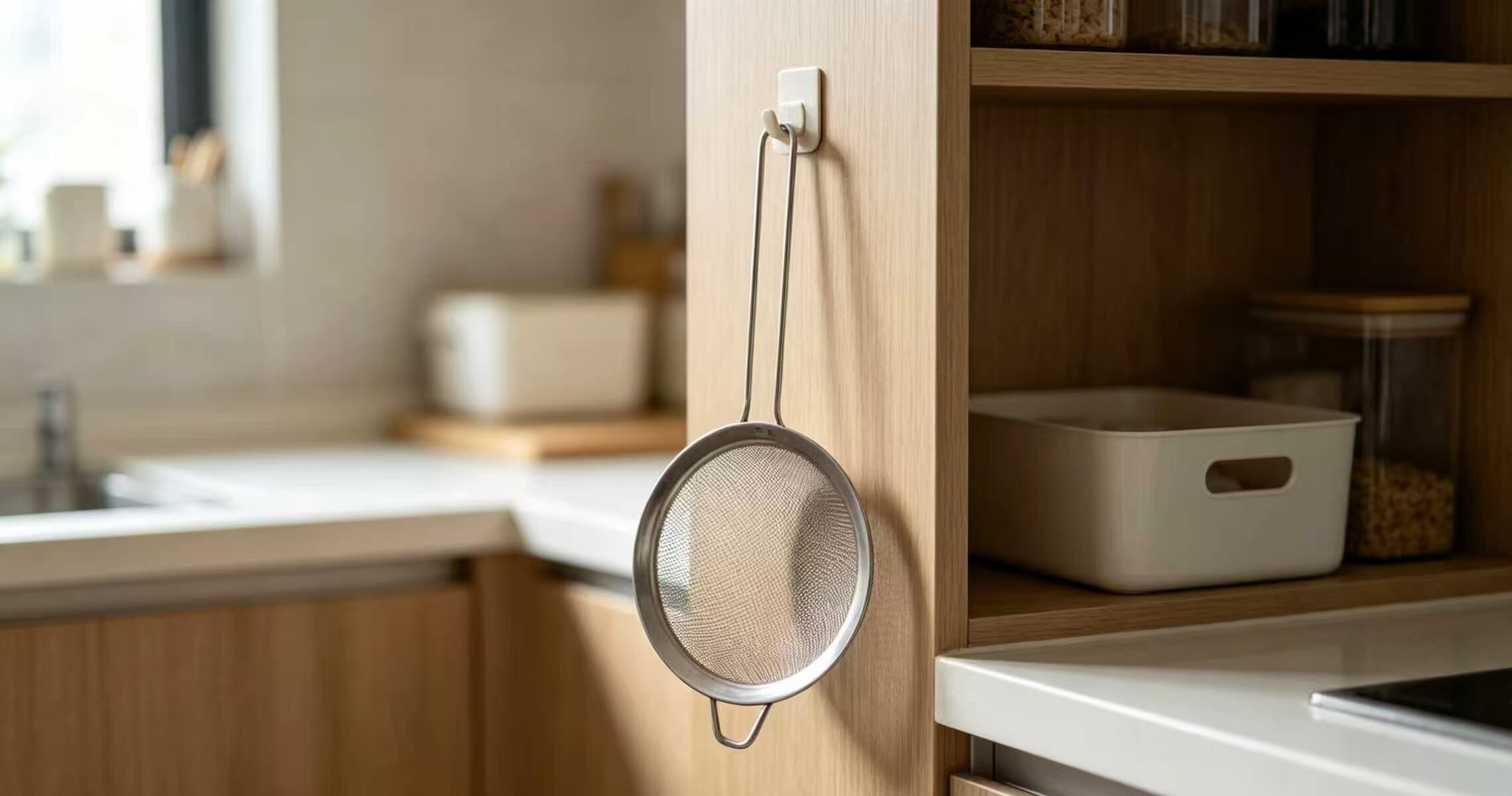 Fine-mesh long-handled skimmer 4
