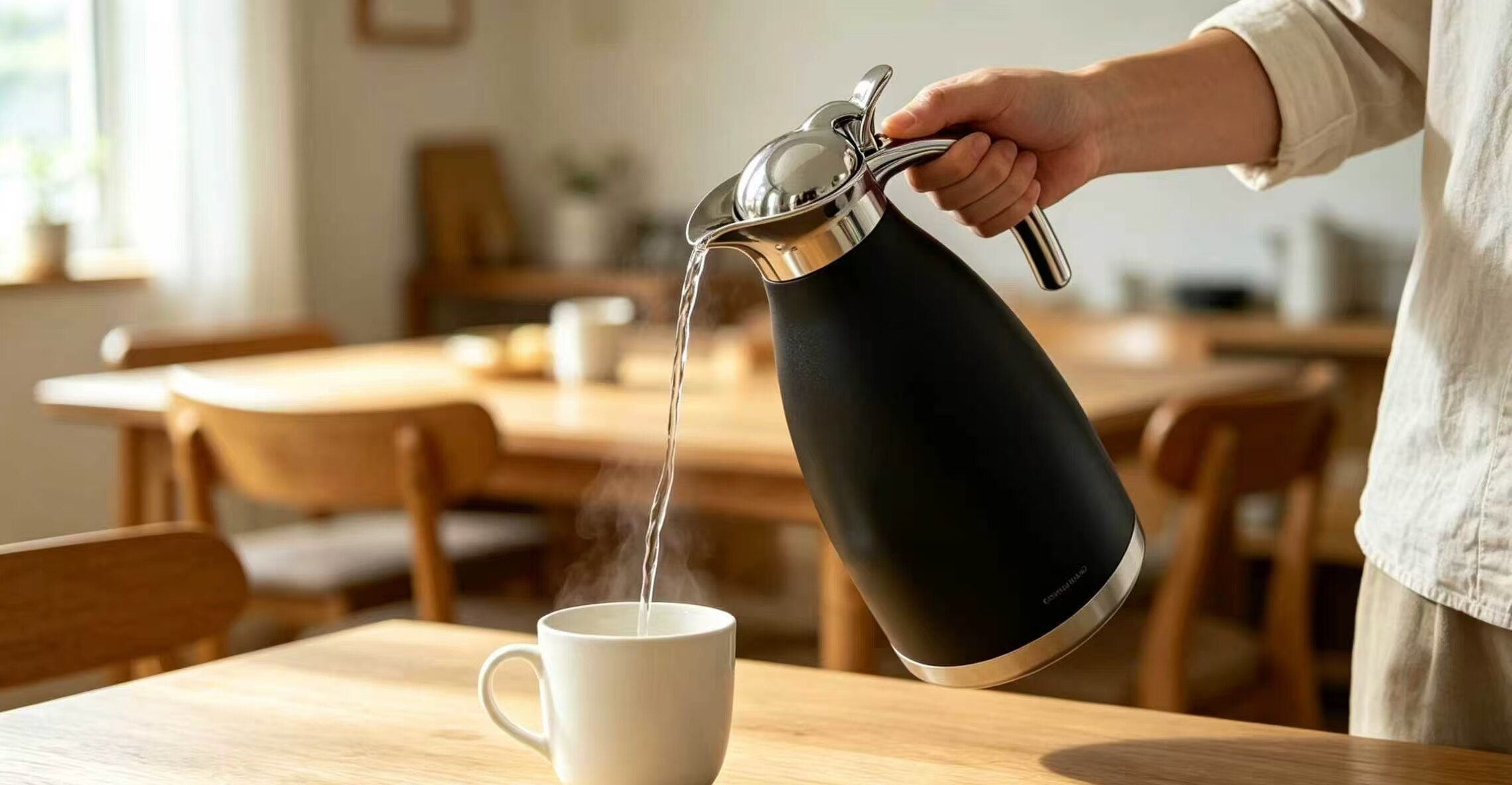 Obsidian Silver Arc Thermos 2