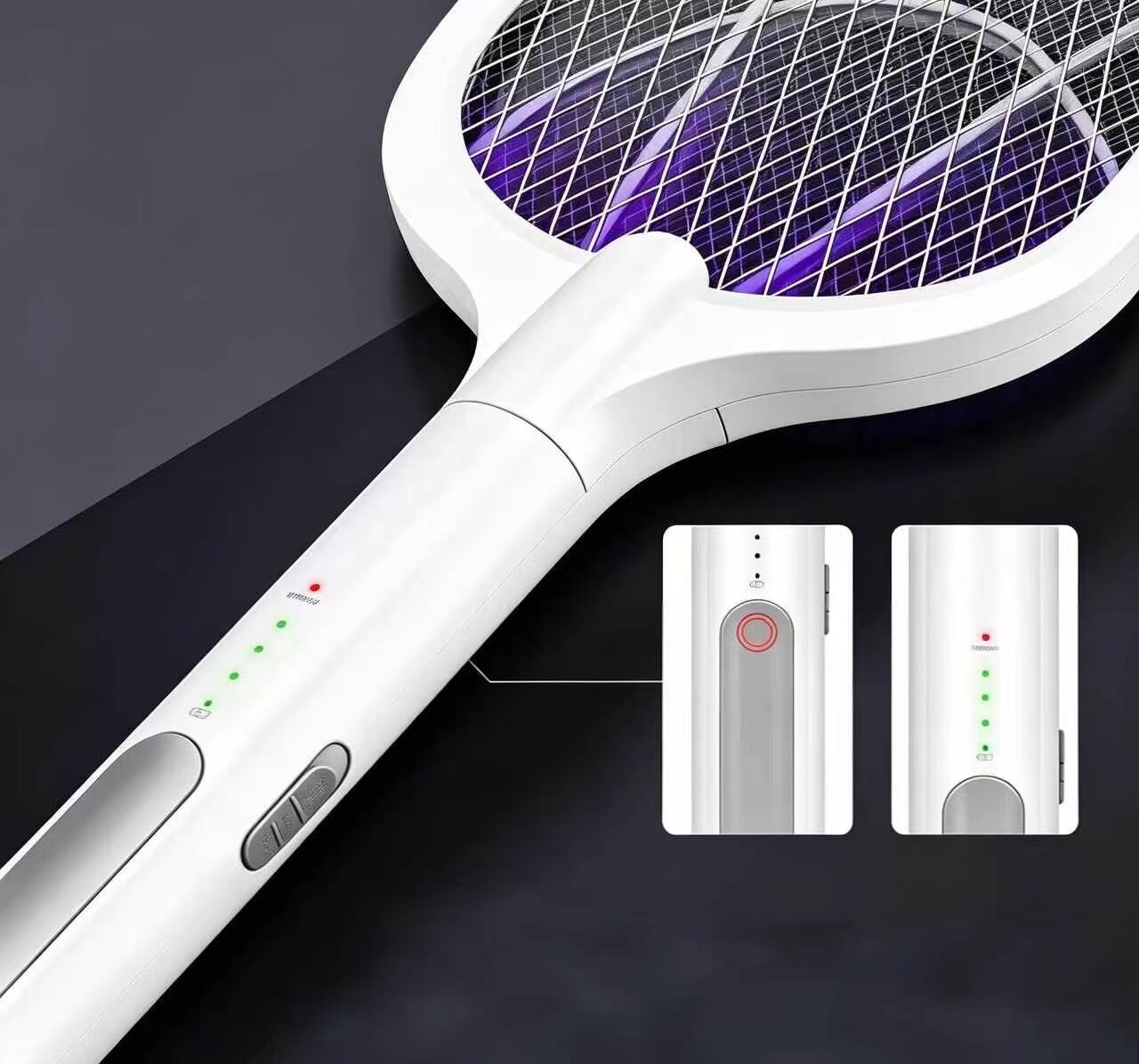Vertical Light Wave Electric Mosquito Swatter 3