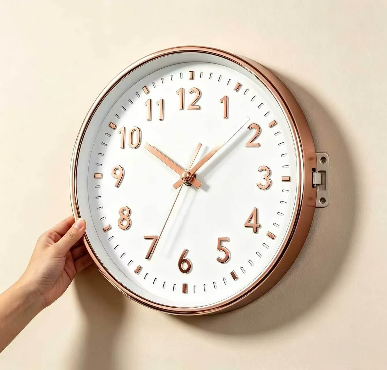 Modern Versatile White Dial Wall Clock 5