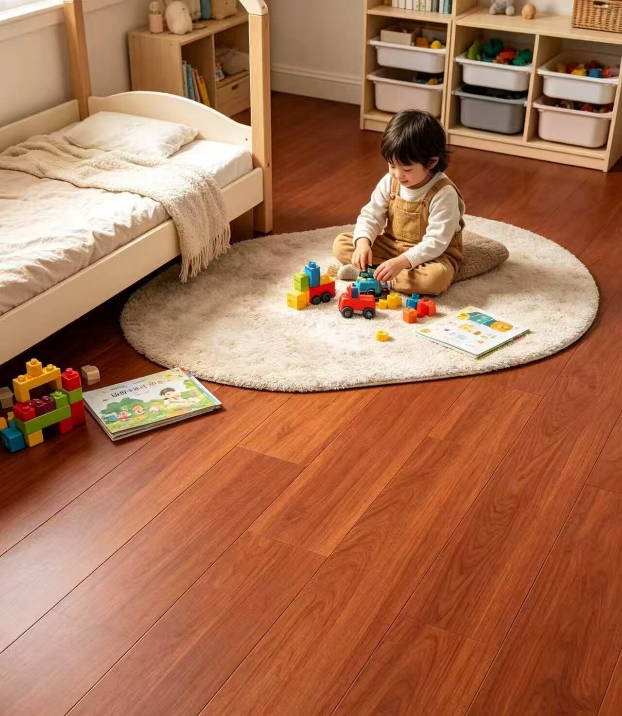 Natural Stone-Effect Self-Adhesive Flooring Tiles 2
