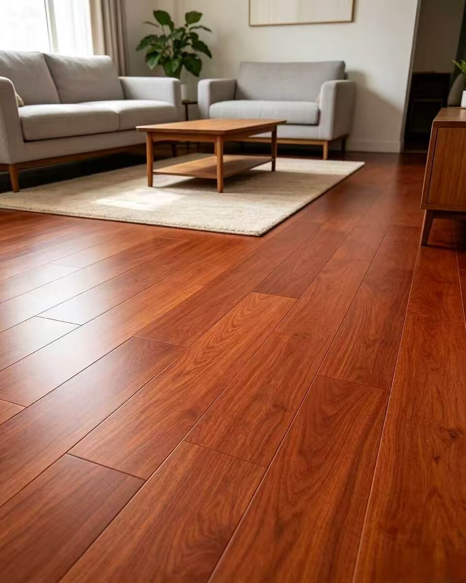 Durable, Waterproof Self-Adhesive Wood Grain Floor Tiles 2