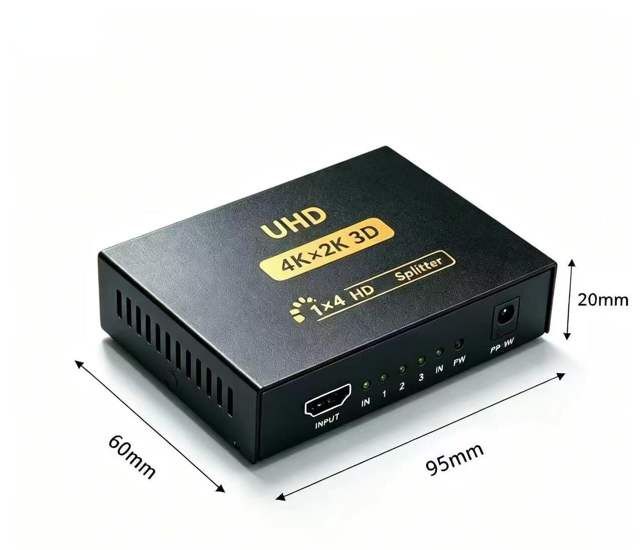 High-Definition 1x4 Splitter 5