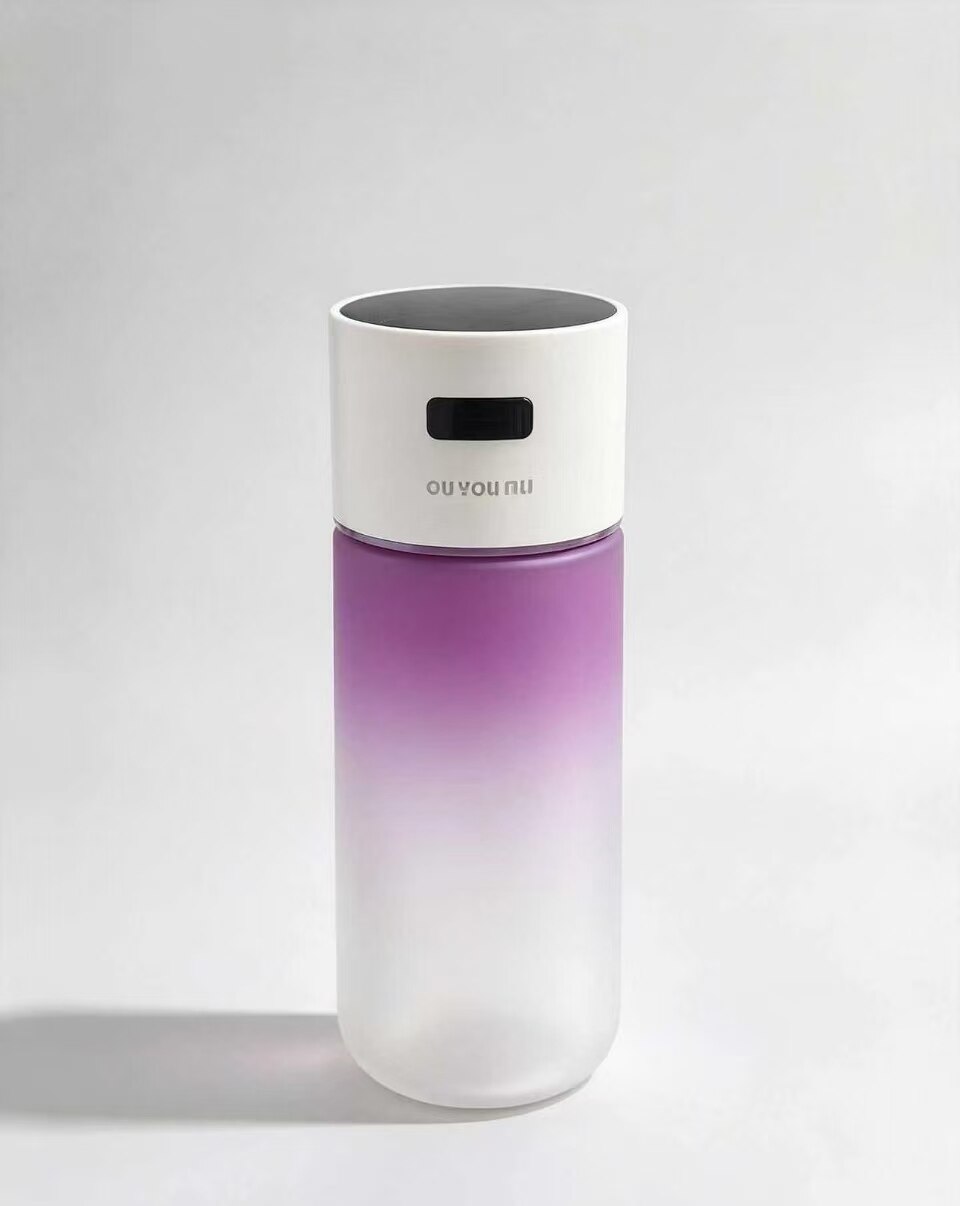 Dreamy Purple Clay Travel Mug 5