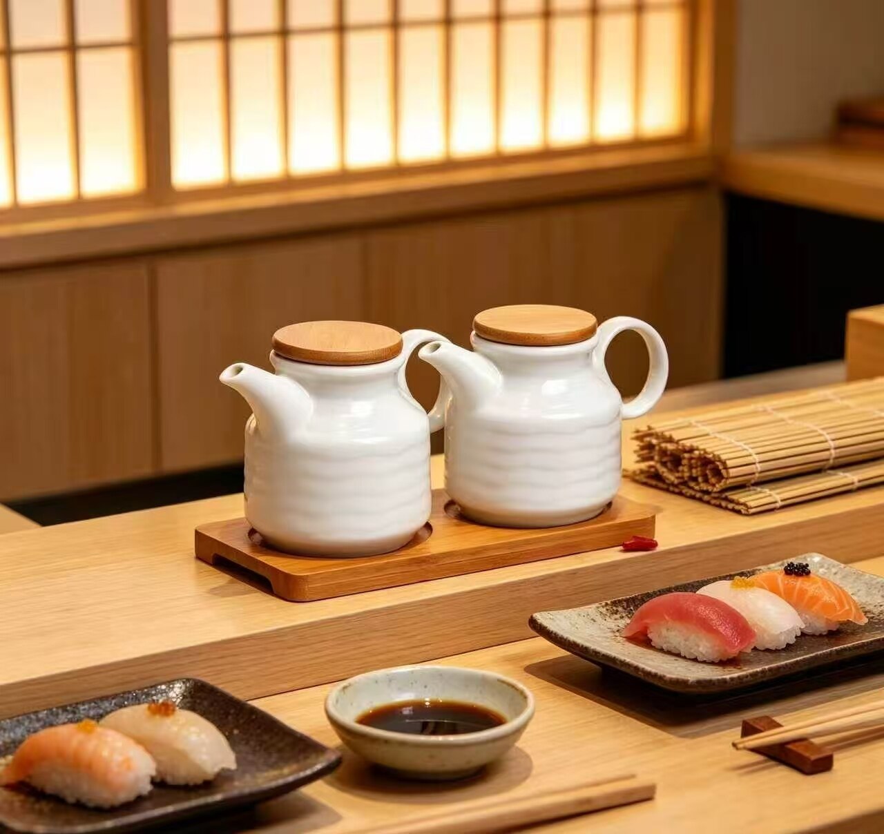 Jianya Oil Tank Ceramic Set 2