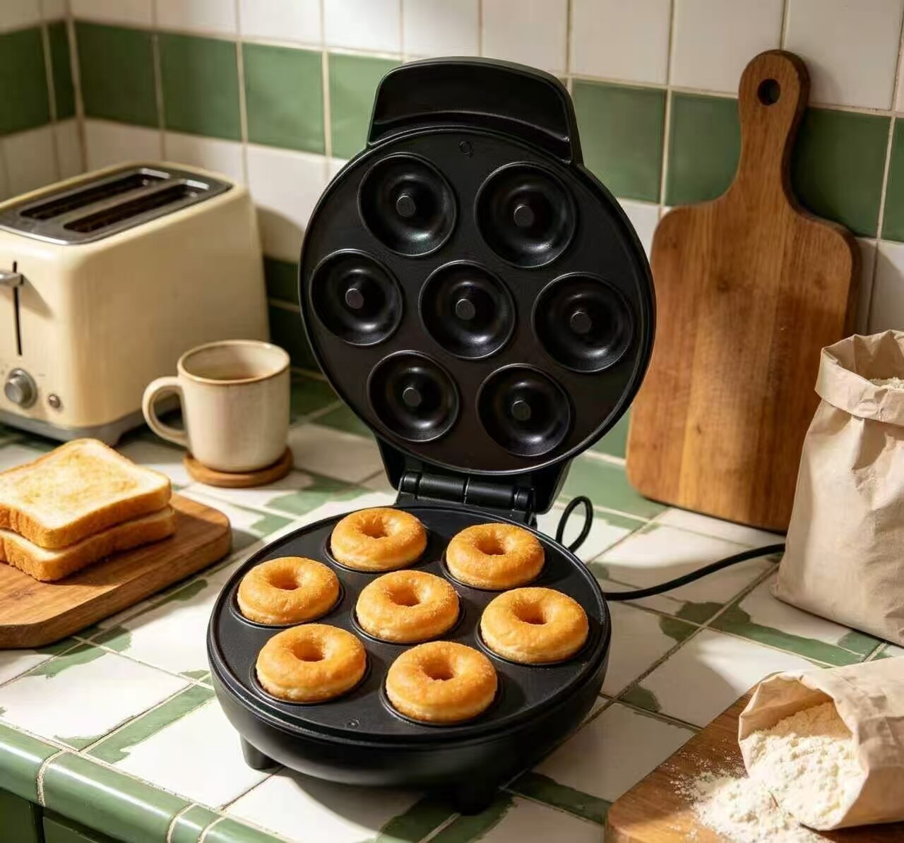 Black Warrior Double-Sided Donut Maker 2