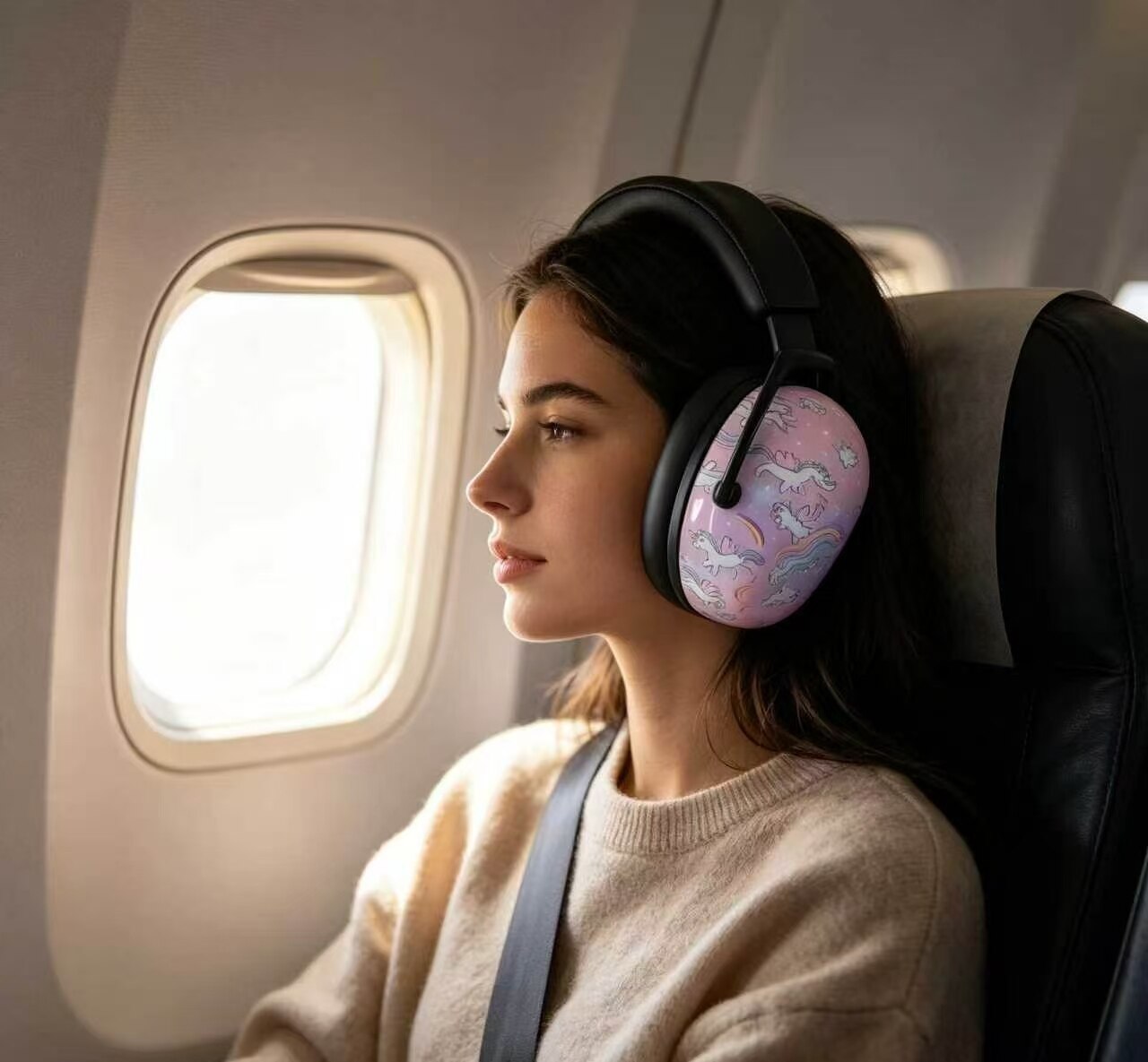 Phantom Purple Star Horn Noise-Canceling Ear Muffs 4