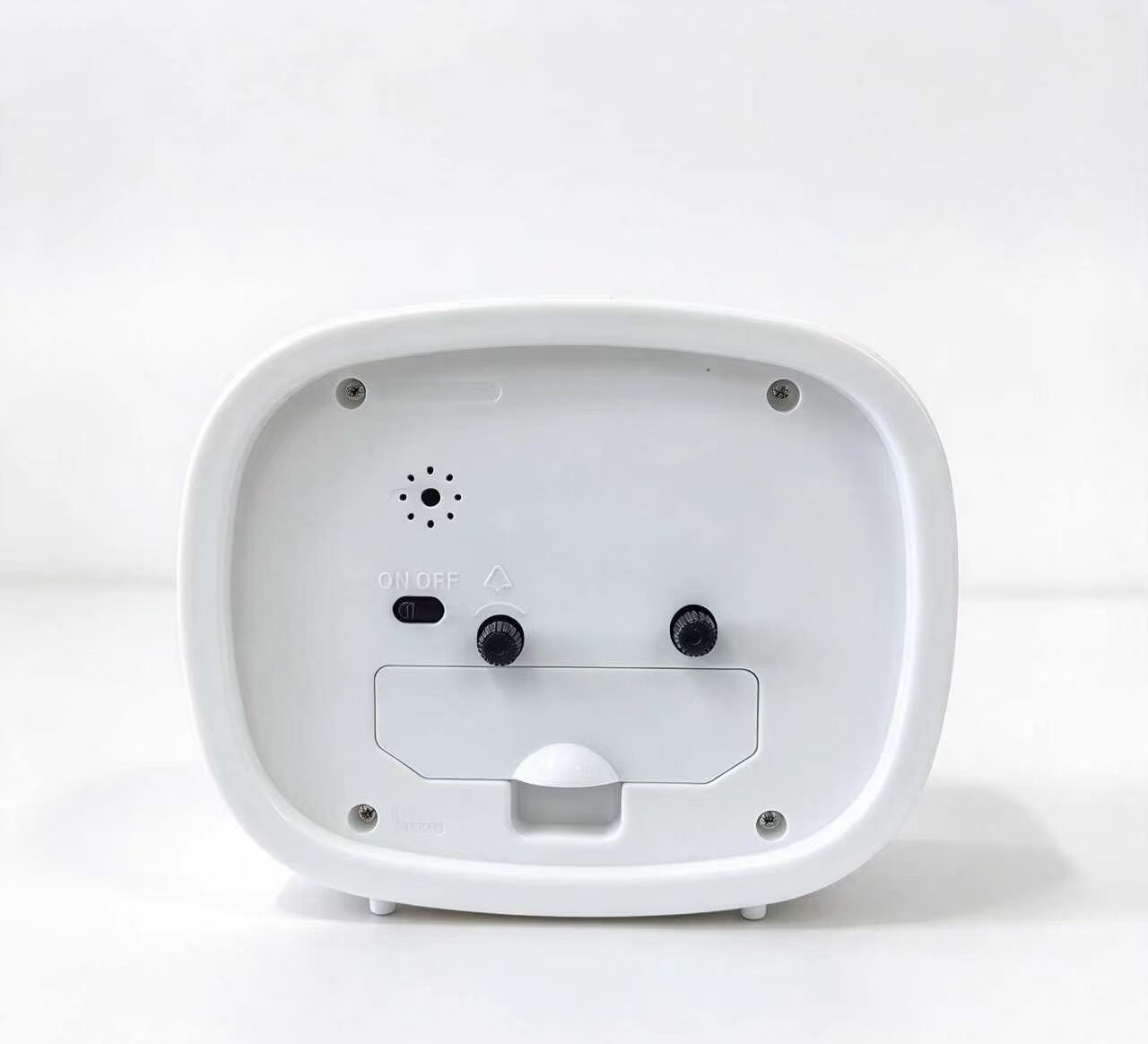 Wide-face Black Ink Clock 5