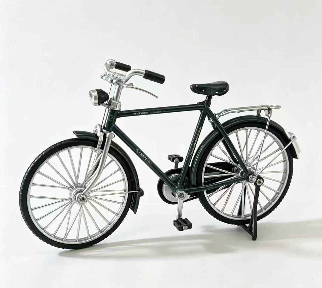 Vintage Bicycle Model - Forest Green