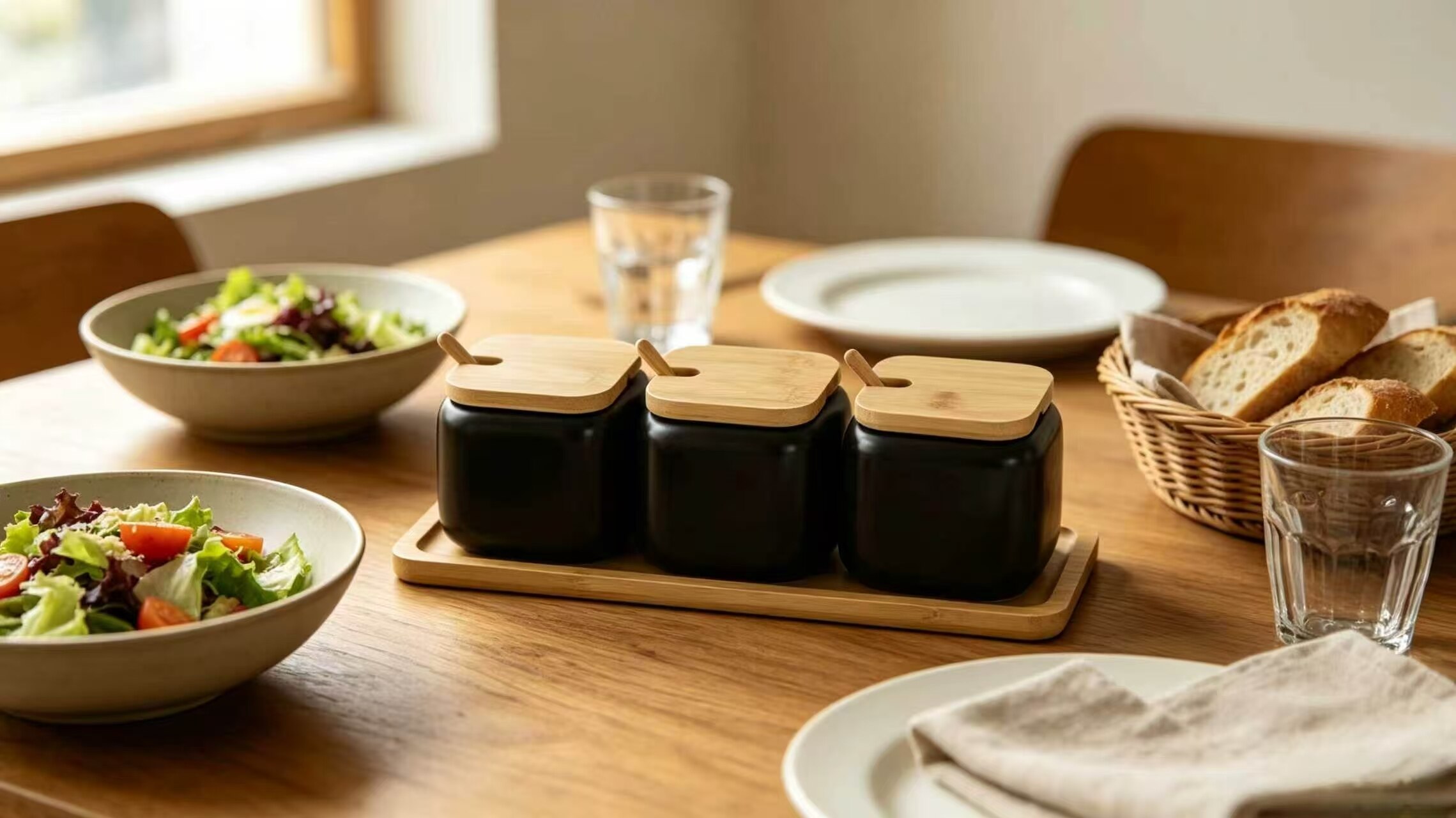 Suhei Square Spice Jar 3