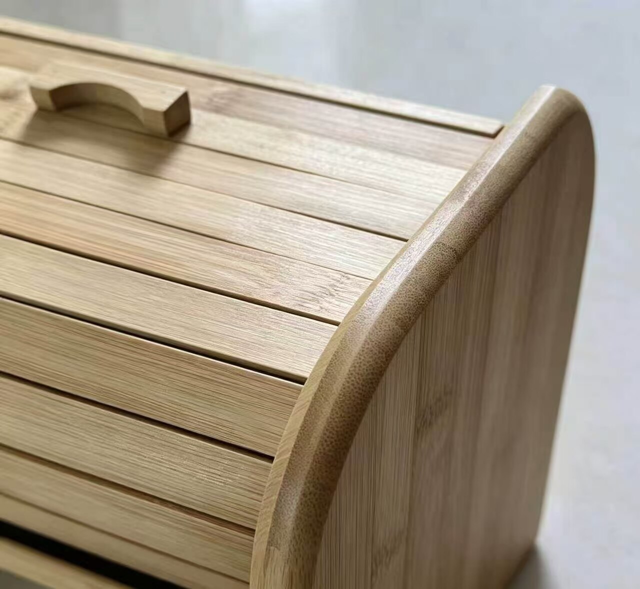 Quyun Bamboo & Wood Rolling Storage Box 5