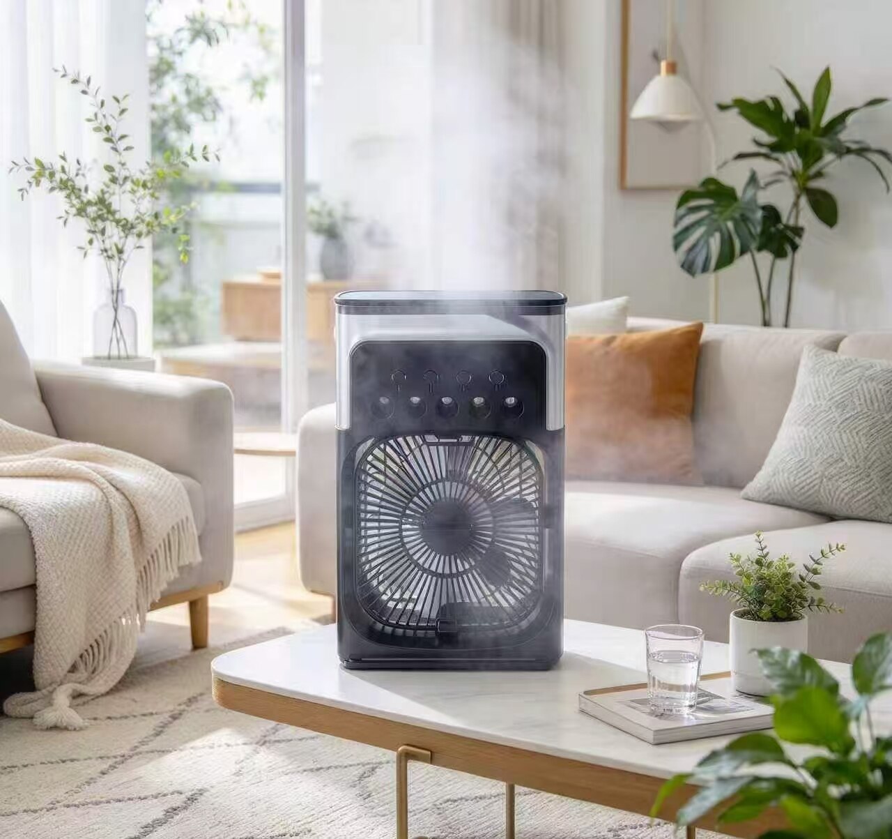 Silver & Black Mist Air Cooler 3
