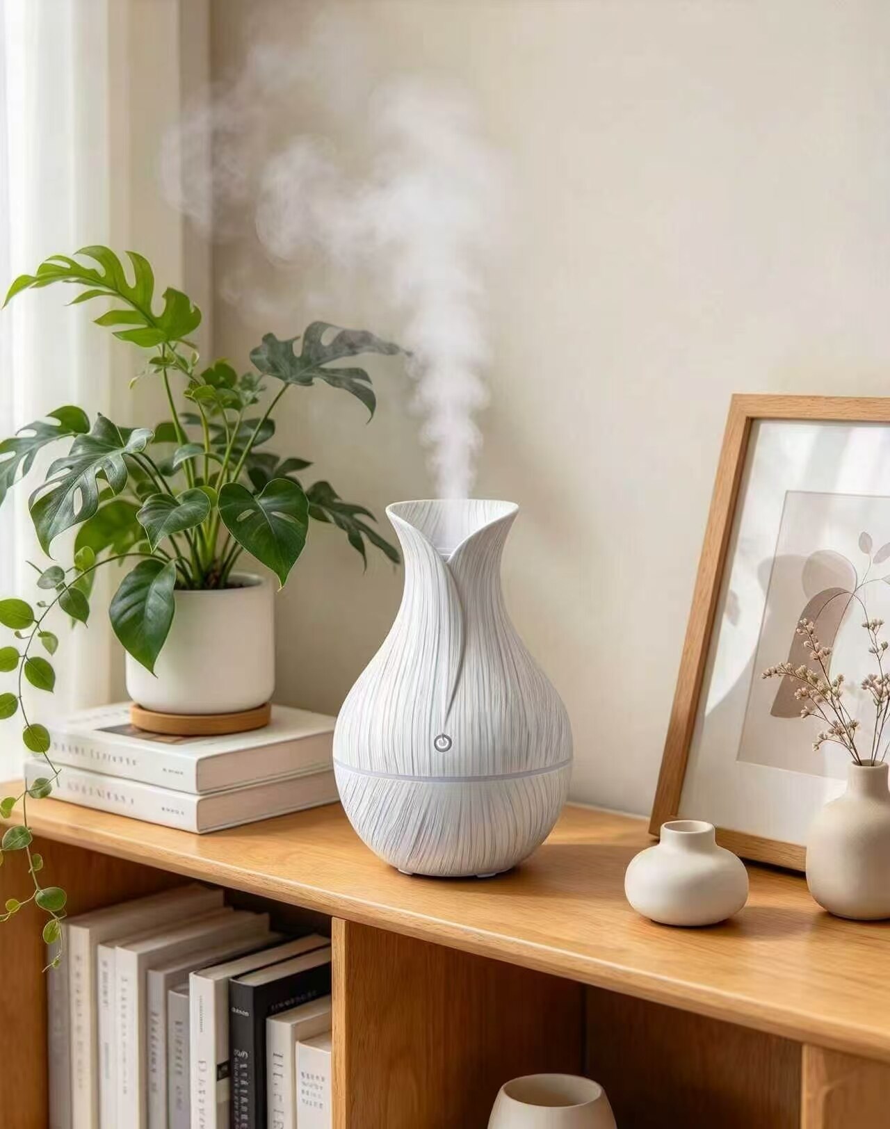 Cloud Wave Relief Art Humidifier 2