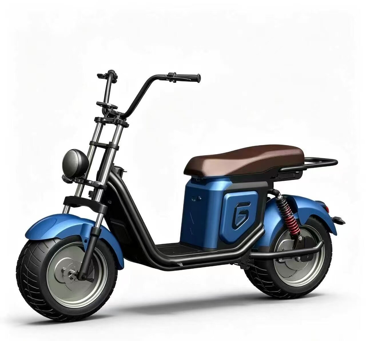 Sky Blue Casual Electric Scooter