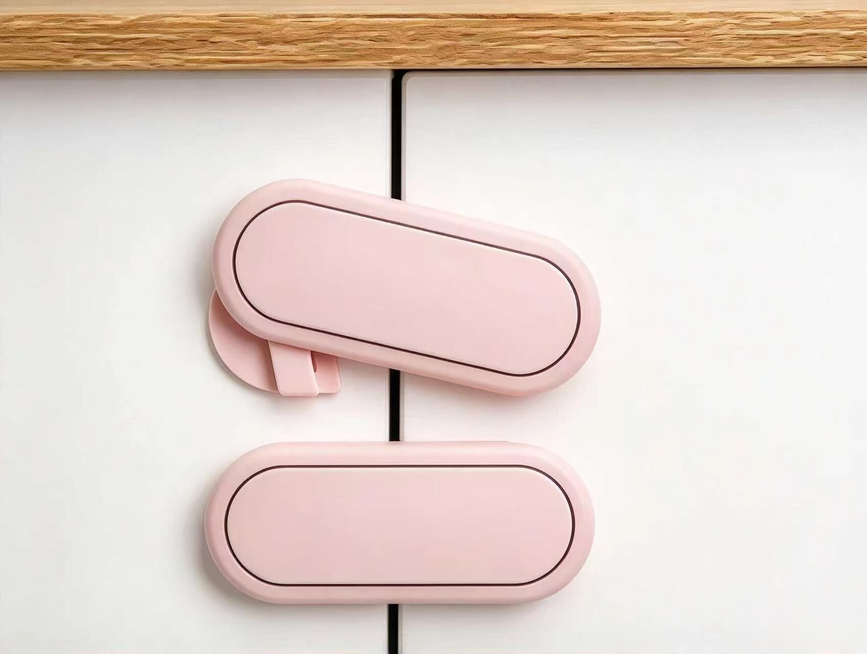 Soft Pink Smart Safety Lock 5