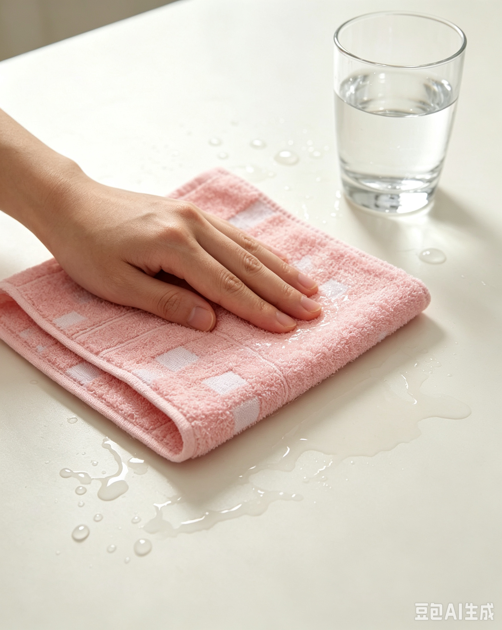 Macaron Square Cotton-Polyester Towel 4